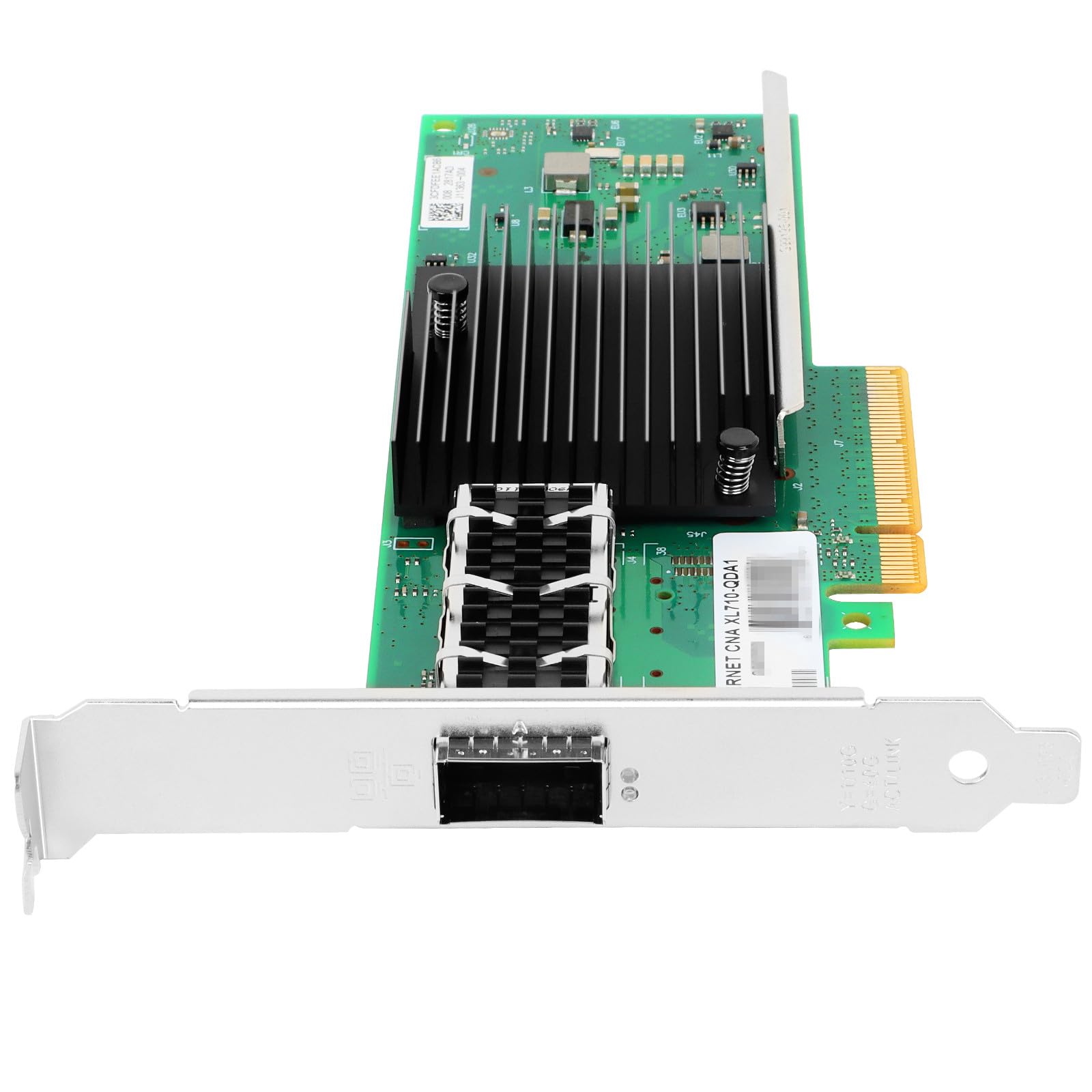40Gbe Converged Network Adapter (Nic), Pci Express 3.0 X8 Low Profile   40 Gigabit Single Port Qsfp, With Intel Xl710 Am1 Contro