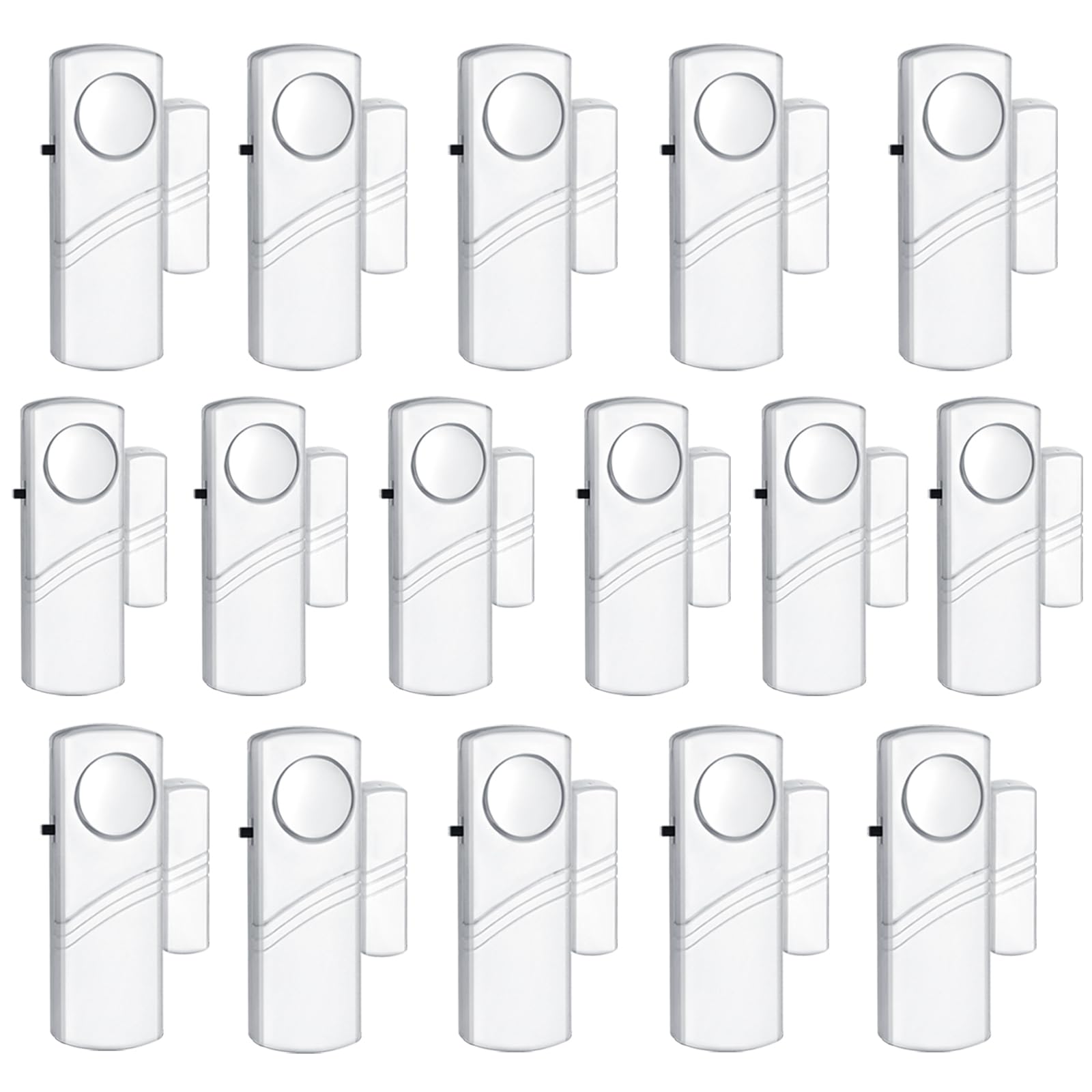 Security Door Window Alarm, 90Db Wireless Sensor Door Window Burglar Alarm, Door Alarms For Kids Safety, Easy Installation Doorb