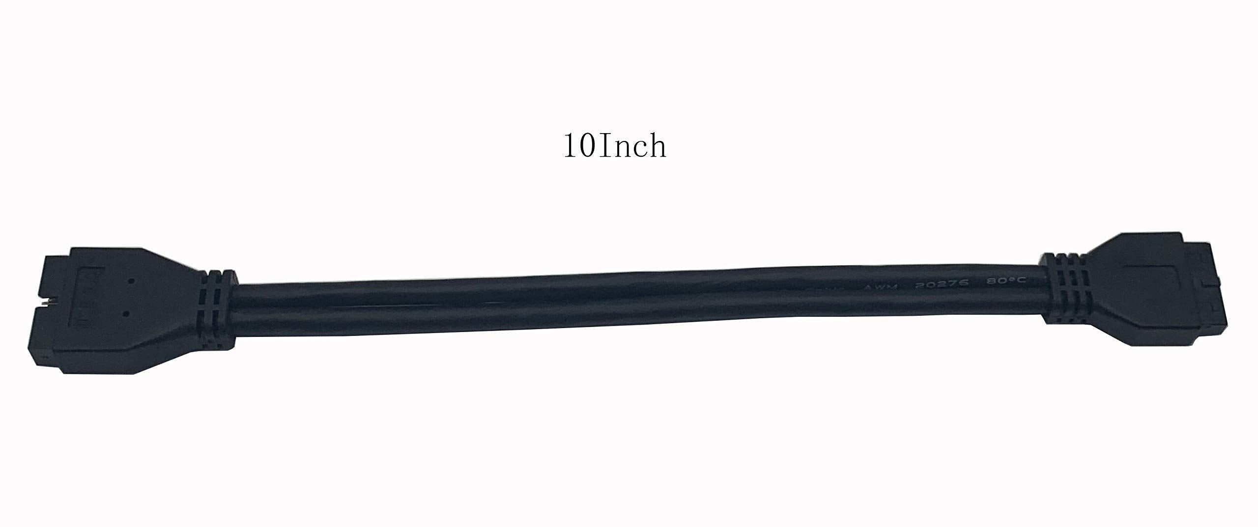 Gintooyun Usb 3.0 20Pin Header Extension Cable Fengqlong Male To Female Extension Cable