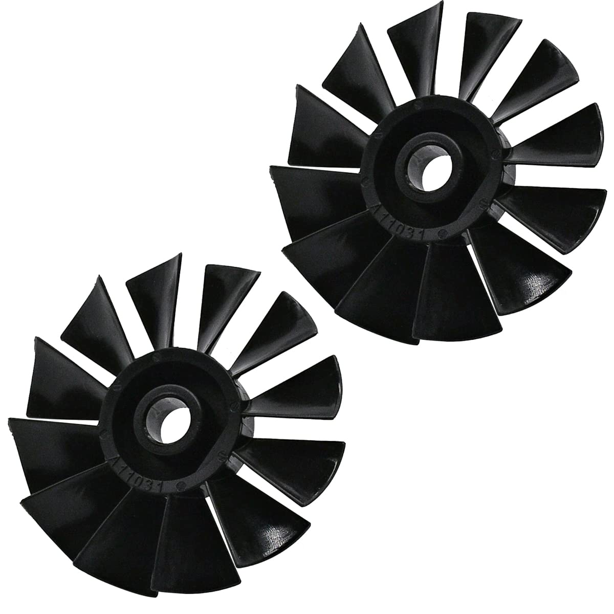 2 Pack Jdllong A11031 Air Compressor Fan 3.4'' Od For Dewalt D55146