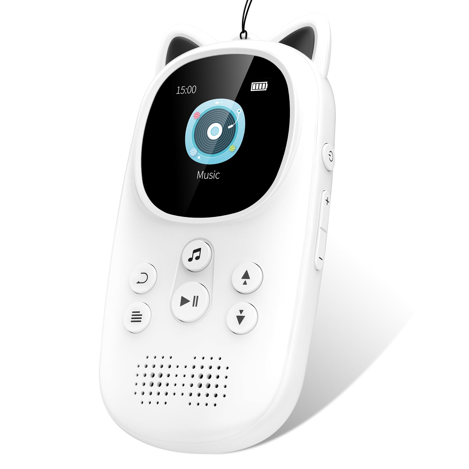 Mp3 Player For Kids, 32Gb Bluetooth 5.0 Kids Mp3 Player, Child Music Player With Fm Radio, Speaker, Voice Recorder, Expandable U