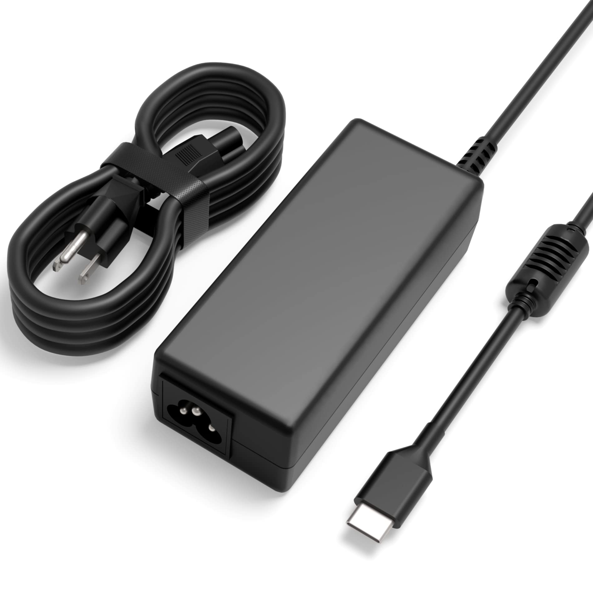 65W Type C Usb C Laptop Charger Replacement For 45W Chromebook Charger,Lenovo Usb C Charger,Dell Latitude 5420 Charger,Hp Usb C