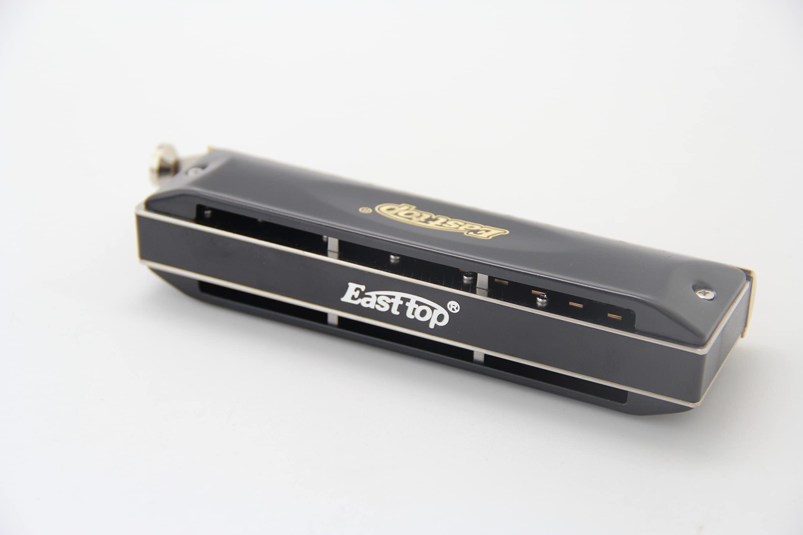 East Top Chromatic Harmonica Key Of C, 12 Holes 48 Tones Chromatic Mouth Organ Harmonica For Adults, Professionals And Students