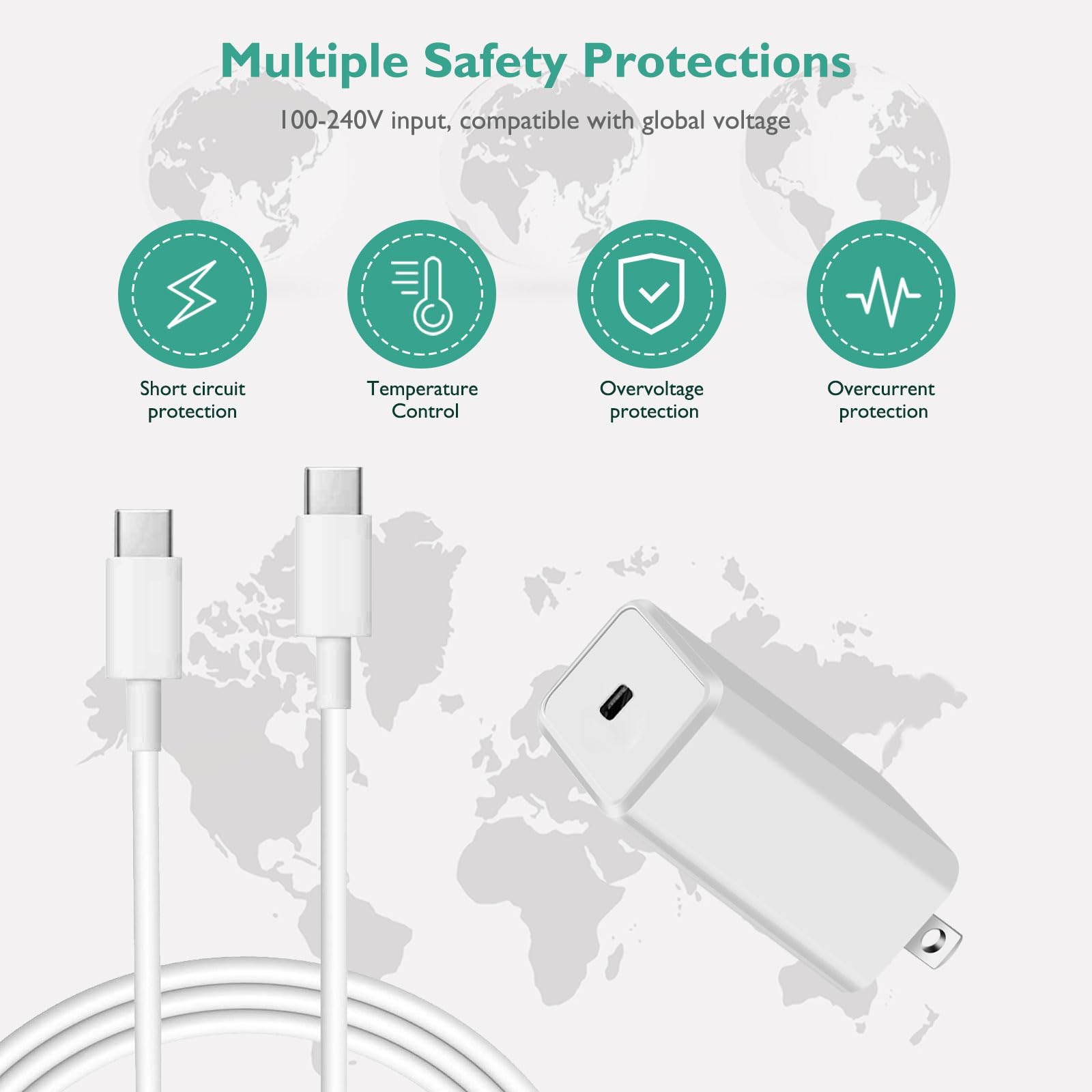 Lnauy Power Cord Compatible With Eero, Eero 6, Eero 6+, Eero Pro, Eero Pro 6, Eero Pro 6E, Eero Poe 6 Mesh Wifi Router C210011 C