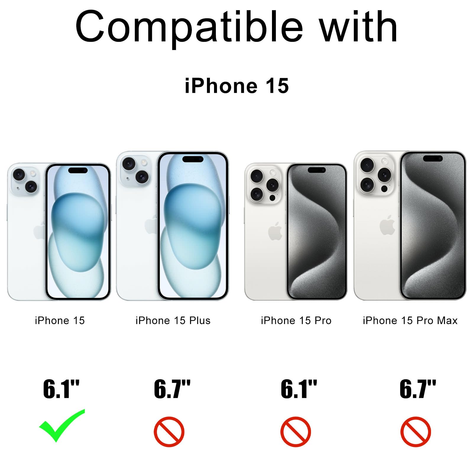 Pepmune For Iphone 15 Case, Cute 3D Astronaut Stand With [2 Screen Protector] [Camera Protection] Kickstand Shockproof Bling Sil