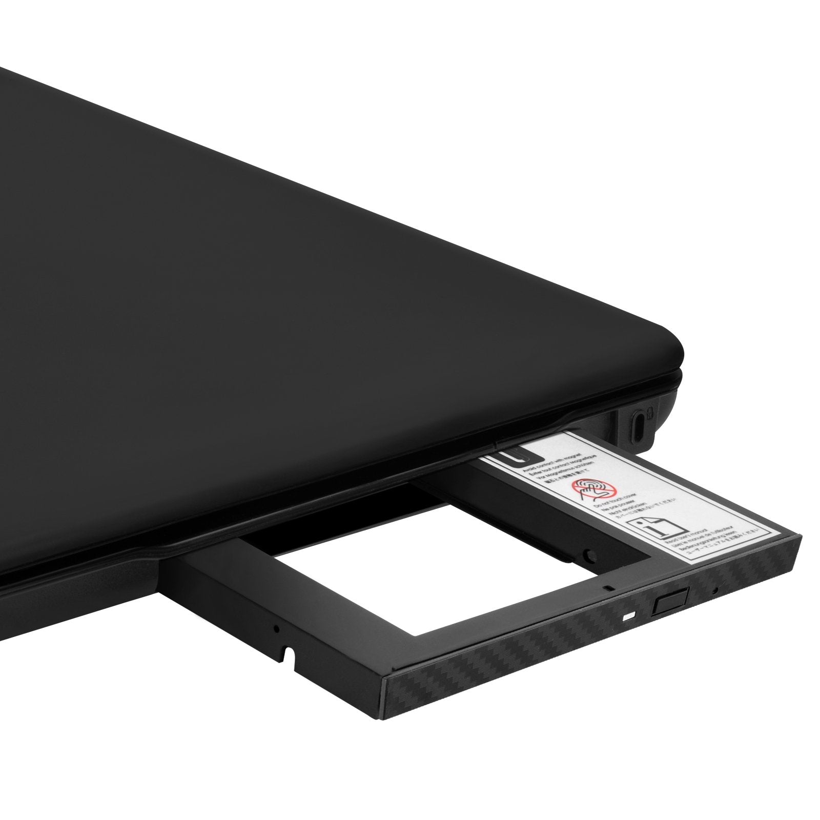 Silverstone Technology 9.5Mm Laptop Optical Disc Port Odd To 2.5'' Sata Ssd Adapter With Included External Housing Ts14B
