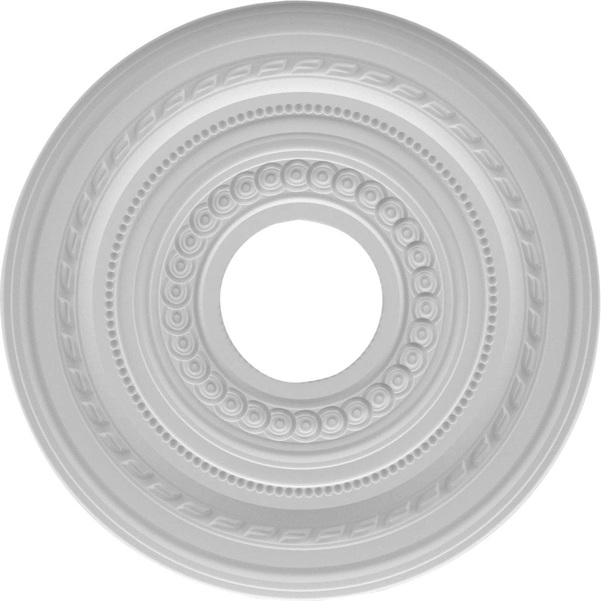 Ekena Millwork Cmp13Co Cole Ceiling Medallion, 13''Od, Unfinished