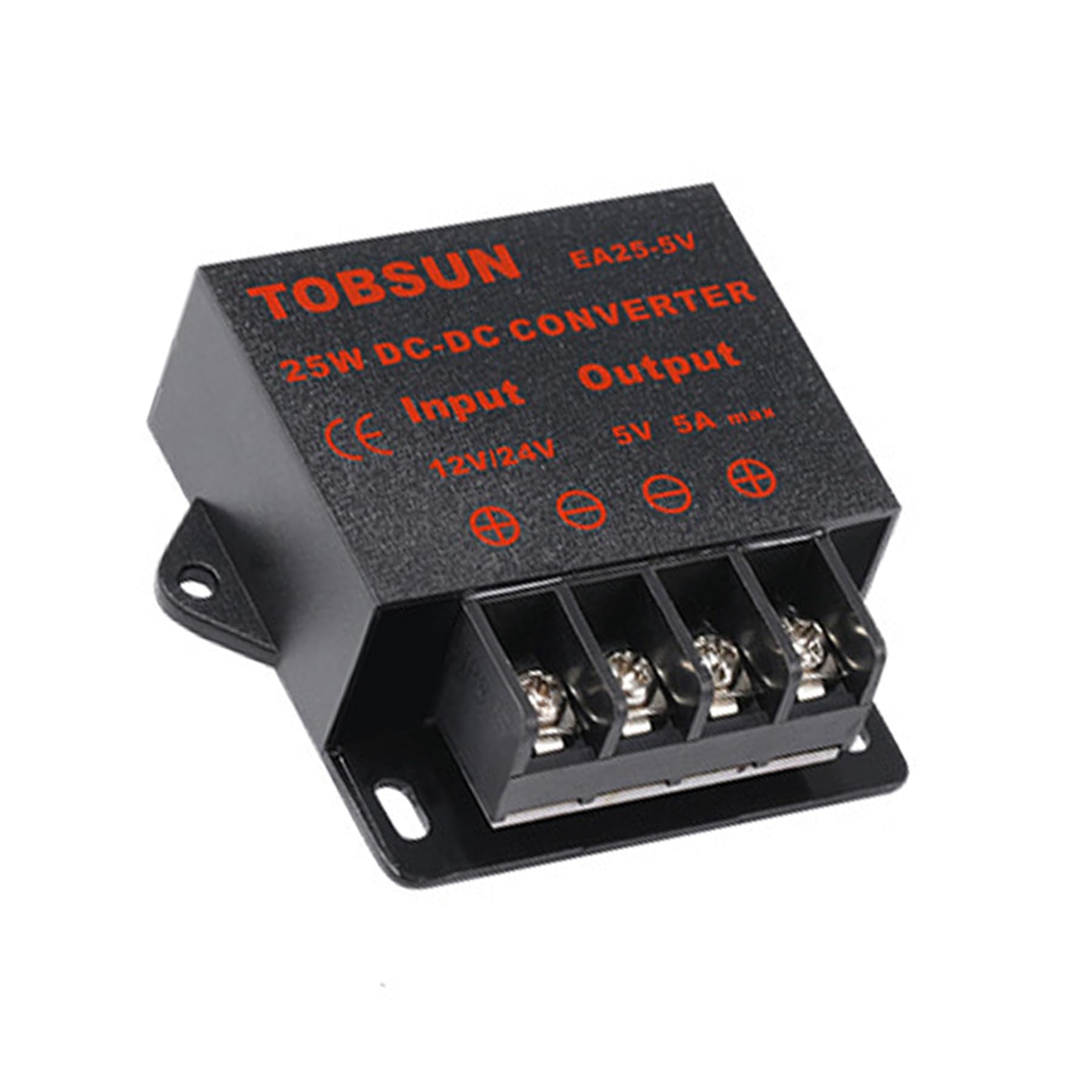 Mggi Dc/Dc 12V 24V To 5V 5A 25W Voltage Reducer Converter Regulator, Step Down Converter Regulator Dc To Dc Waterproof Power Sup