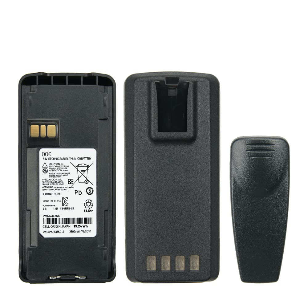 Vineyuan Pmnn4476A Battery 2600Mah Walkie Talkie Rechargeable Battery For Motorola Cp1200 Cp1300 Cp1600 Ep350 Cp185 Radio Batter