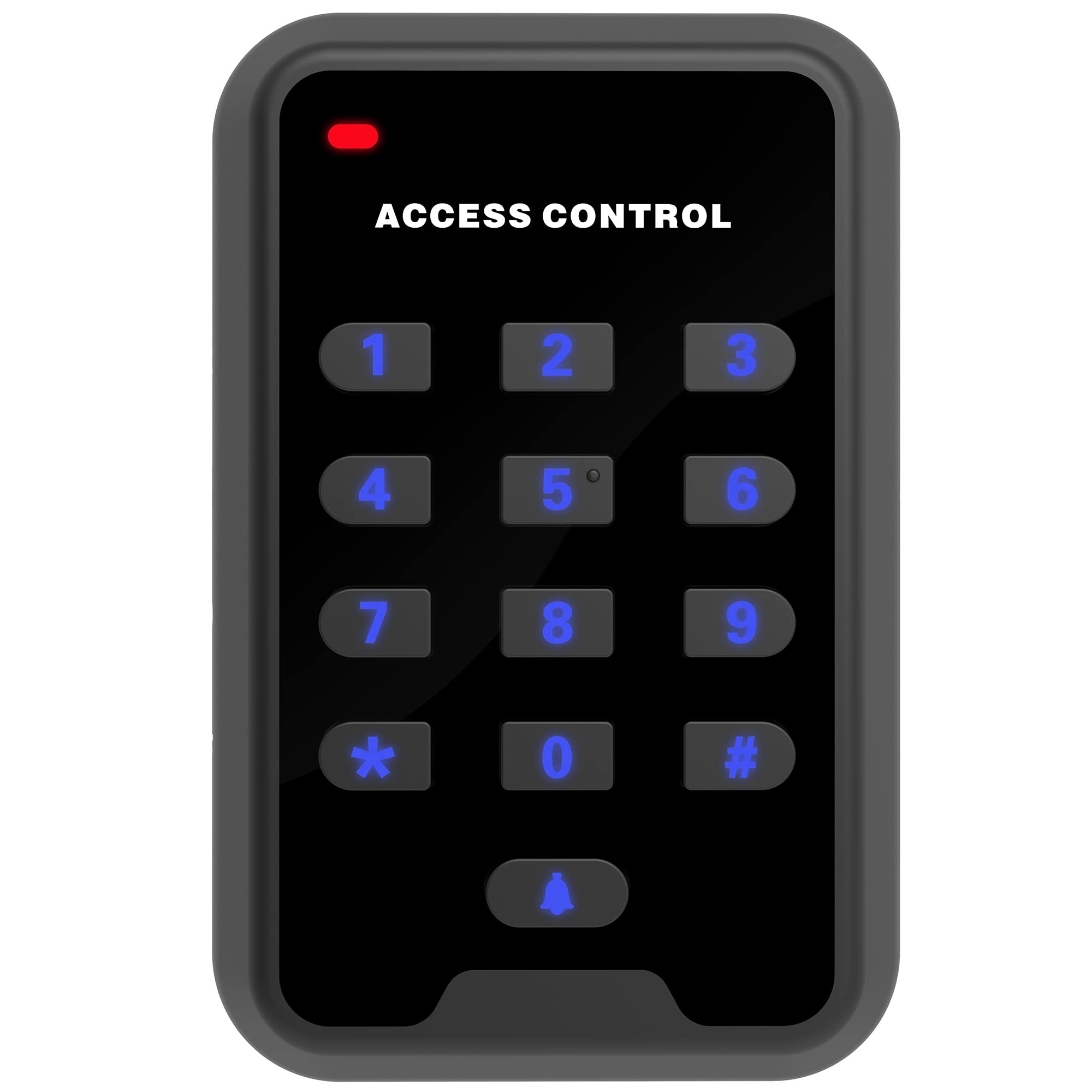 Uhppote 125Khz Rfid Standalone Door Access Control Keypad Support 1000 Card Users + 10Pcs Keyfobs