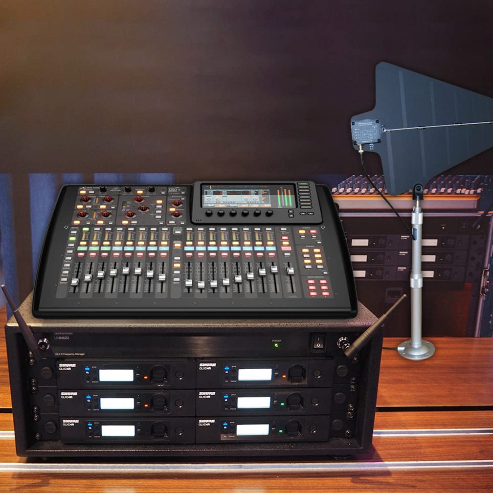 Rk Rackmount Bracket Kit Fit For Qlxd4 Dual (2) Receivers Wireless System Mount On 1U Standard 19'' Rack Distribution