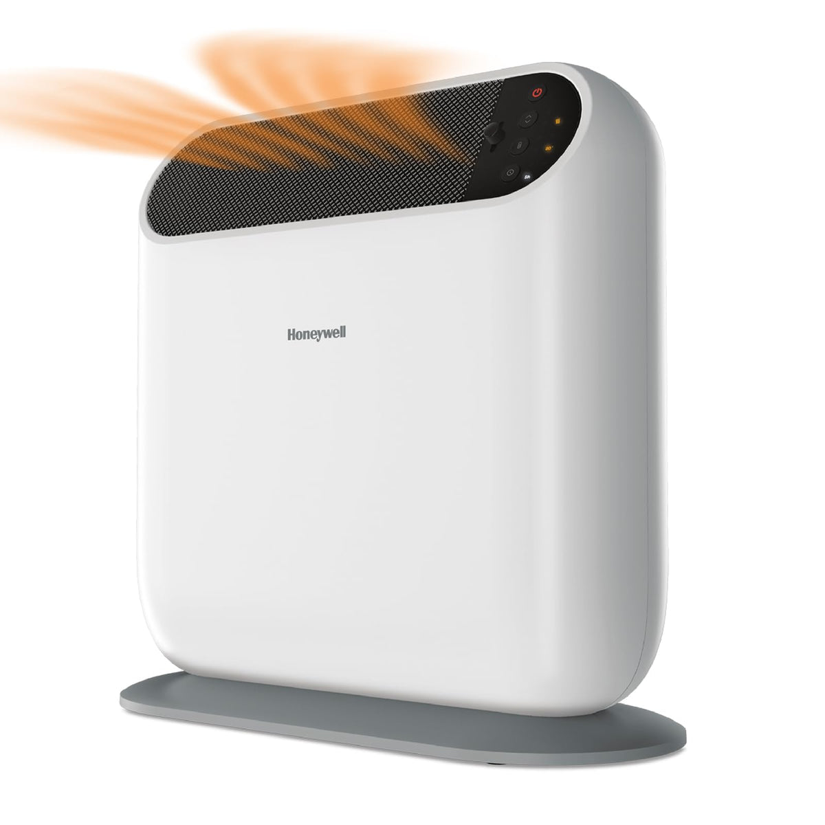 Honeywell Thermawave 6 Ceramic Technology Space Heater, White   Ceramic Heater With Programmable Thermostat