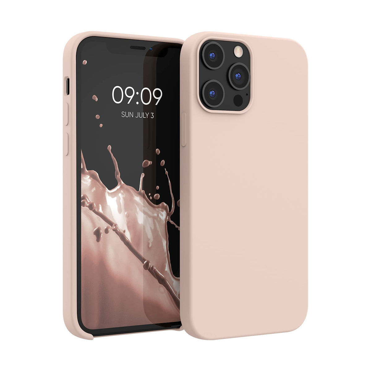 Kwmobile Case Compatible With Apple Iphone 12 Pro Max Case   Tpu Silicone Phone Cover With Soft Finish   Dusty Pink