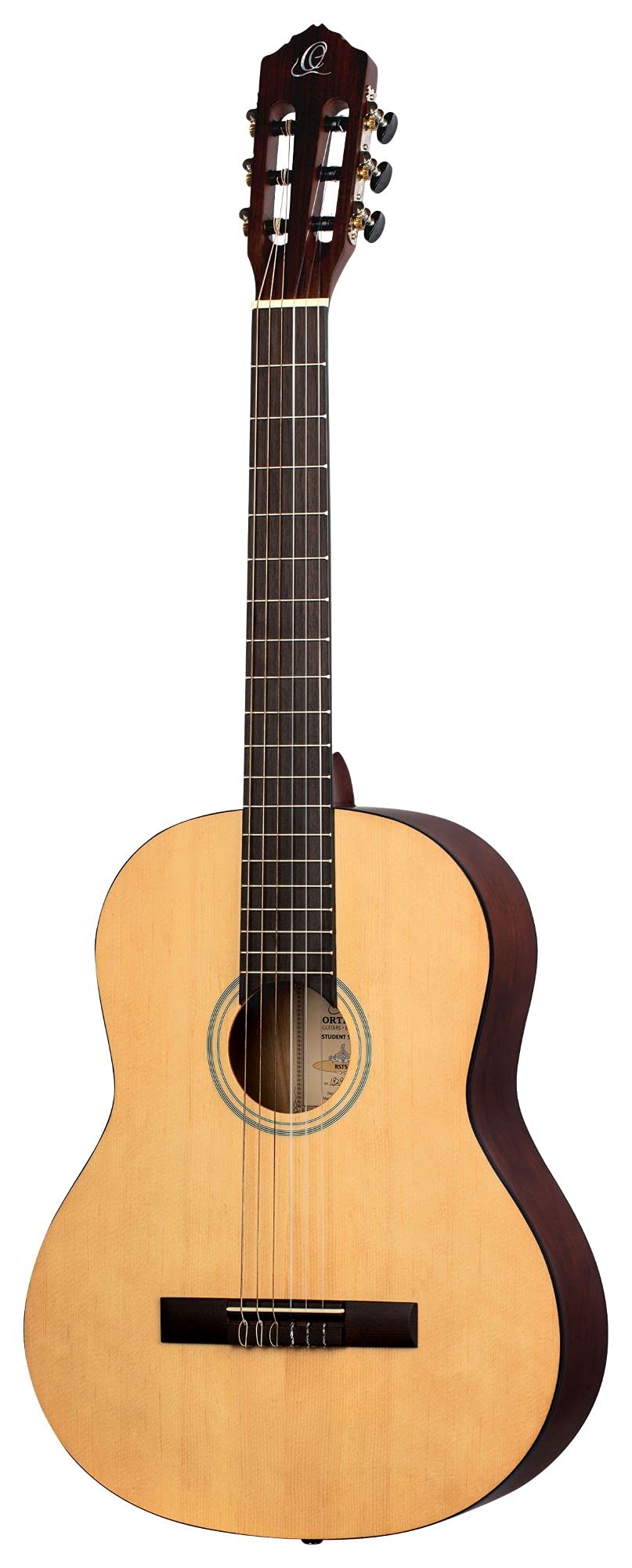 Ortega Guitars 6 String Student Series Full Size Nylon Classical Guitar, Right (Rst5M)
