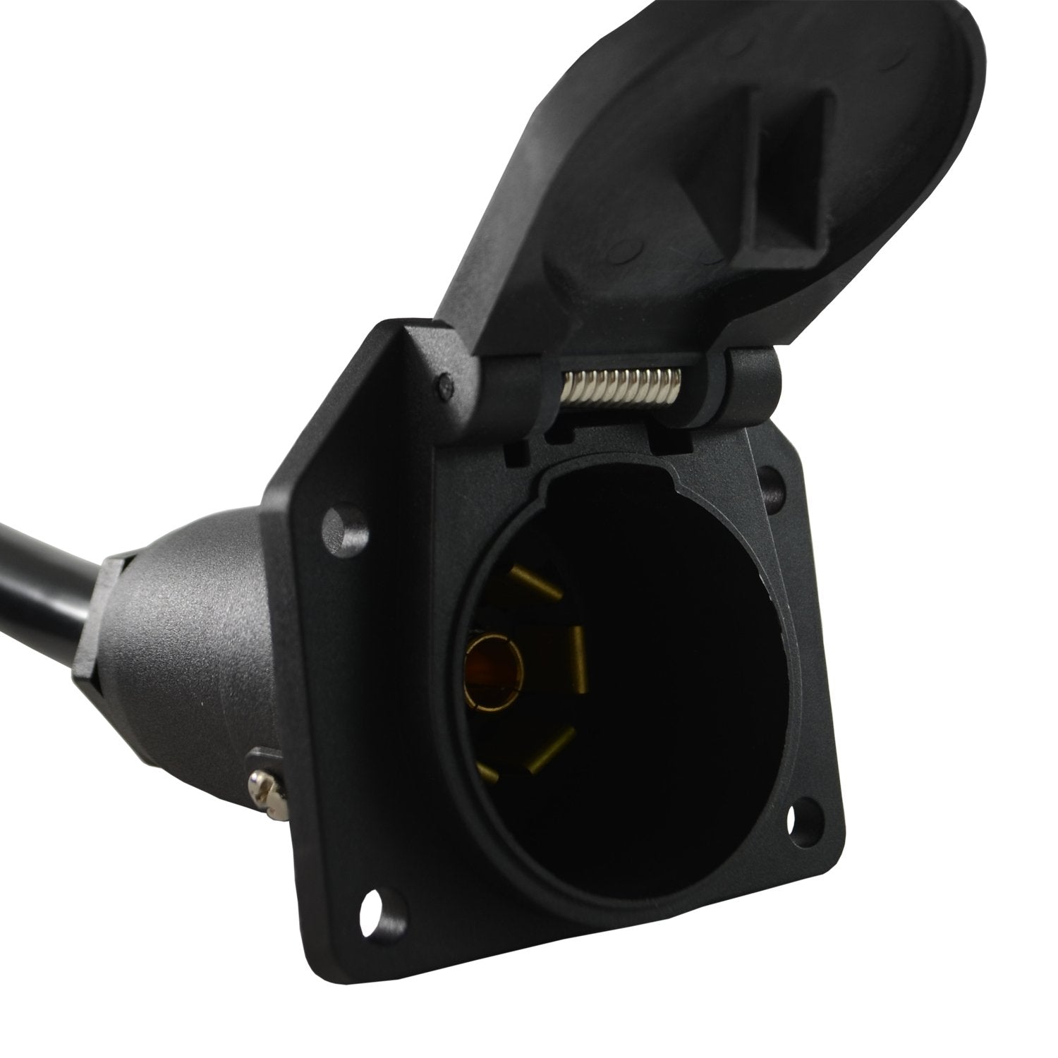 Conntek 10110 048Ex 7 Way Inline Trailer Extension Cord (4 Feet)