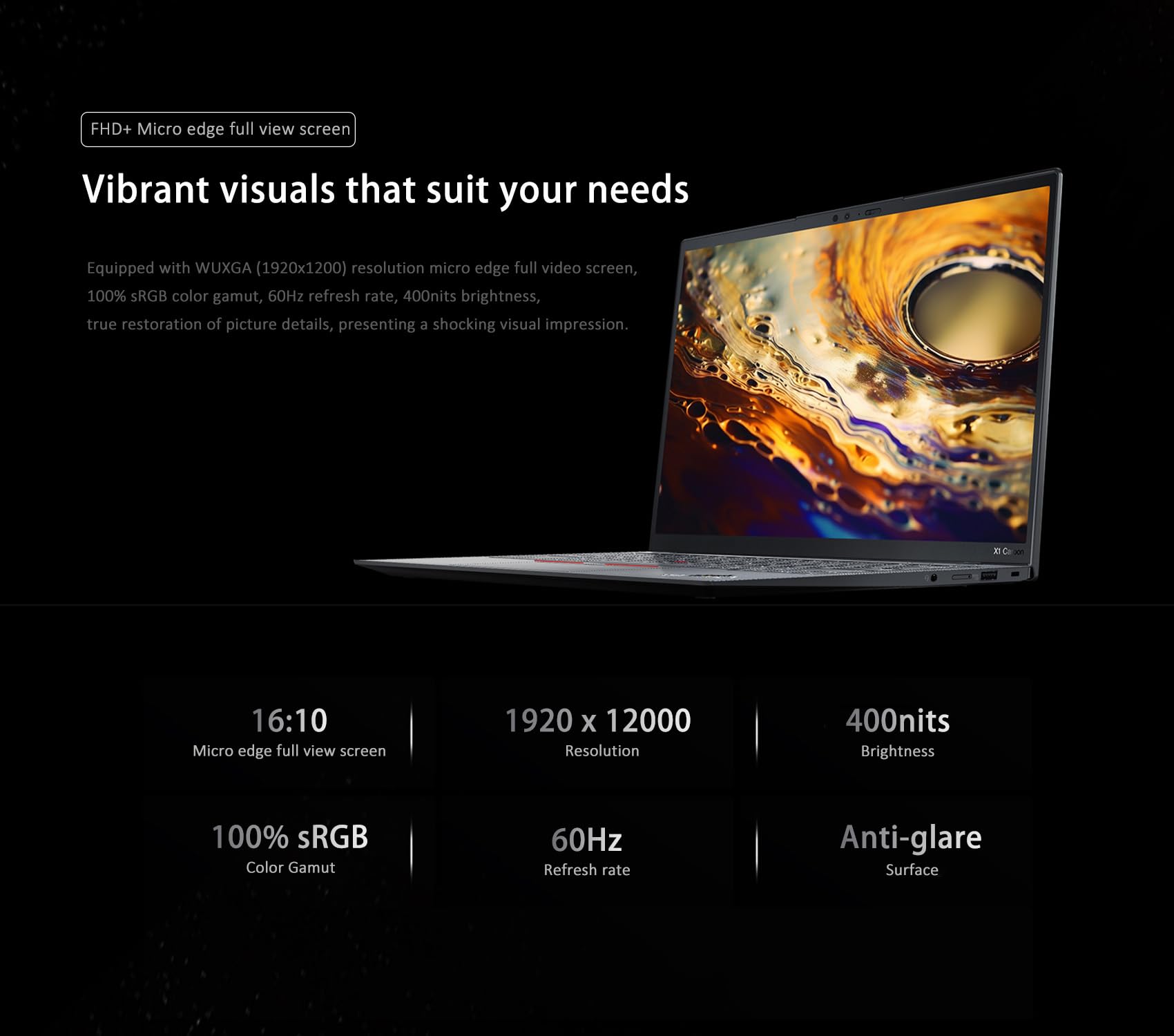 Lenovo Thinkpad X1 Carbon Gen 11 14'' Fhd+ (Intel 13Th Gen 10 Core I7 1365U, 32Gb Ram, 1Tb Ssd) Business Laptop, Fhd Webcam, Ist