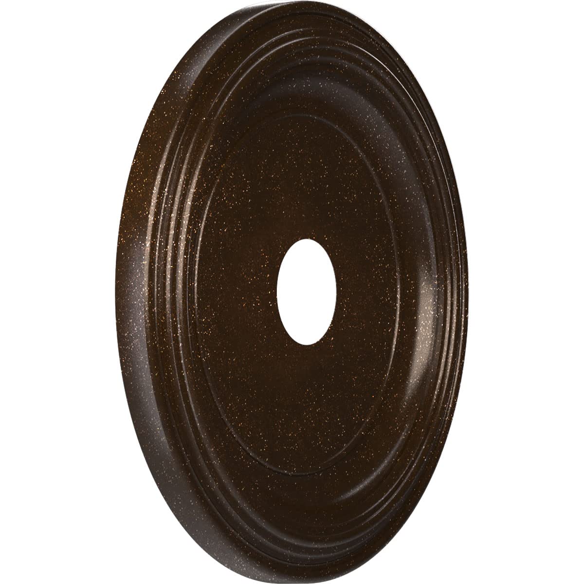 Ekena Millwork 19''Od X 3 1/2''Id X 1 1/2''P Traditional Thermoformed Pvc Ceiling Medallion (Fits Canopies Up To 11 1/2''), Text