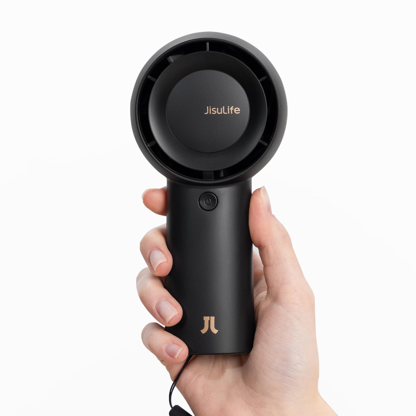 Jisulife Portable Handheld Turbo Fan [18H Max Cooling Time], 6000Mah Usb Rechargeable Personal Battery Operated Lash Small Pocke