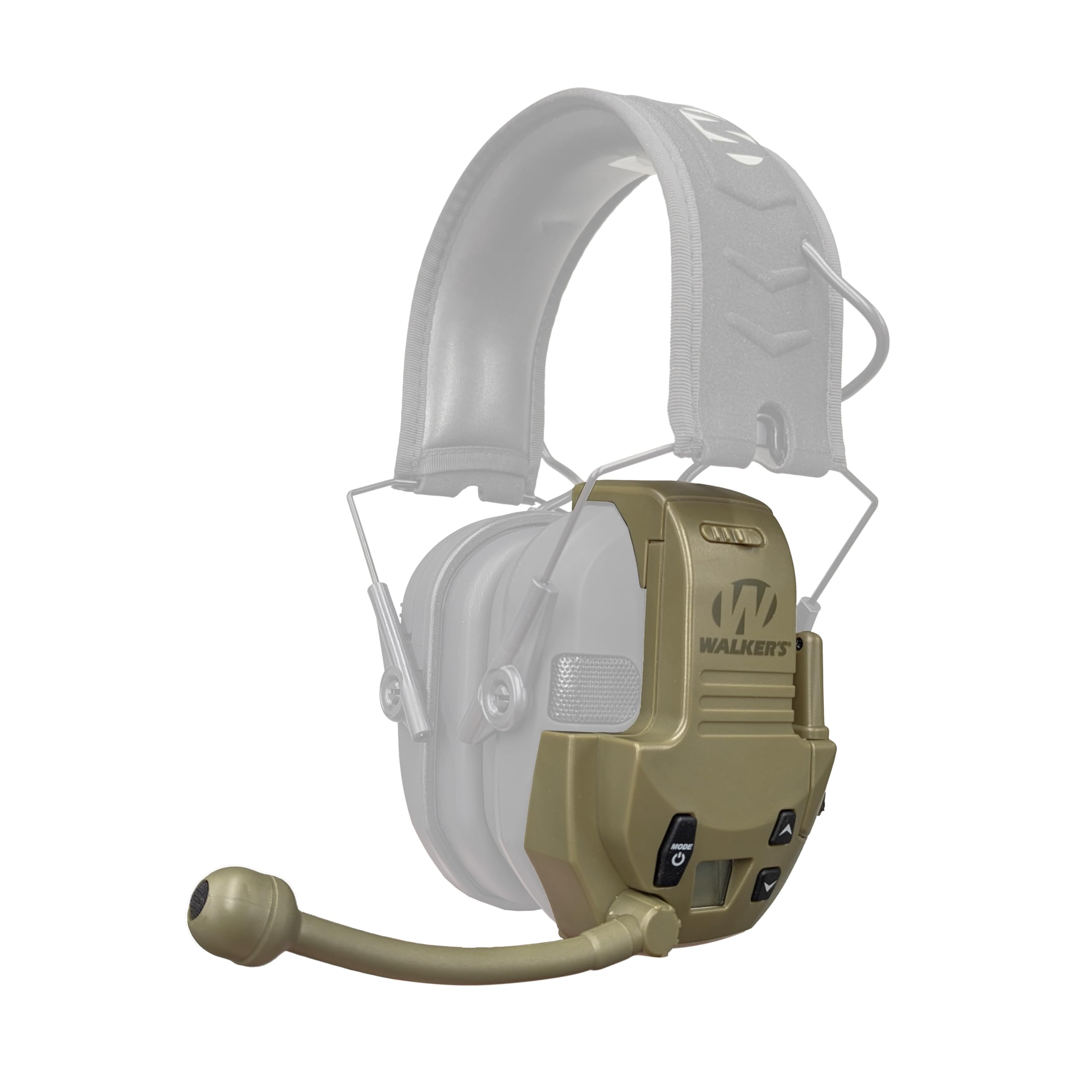 Walker'S Razor Walkie Talkie Attachment - 22 Channels 3 Miles Range Distance Voice-Activated Handsfree Communication Device For