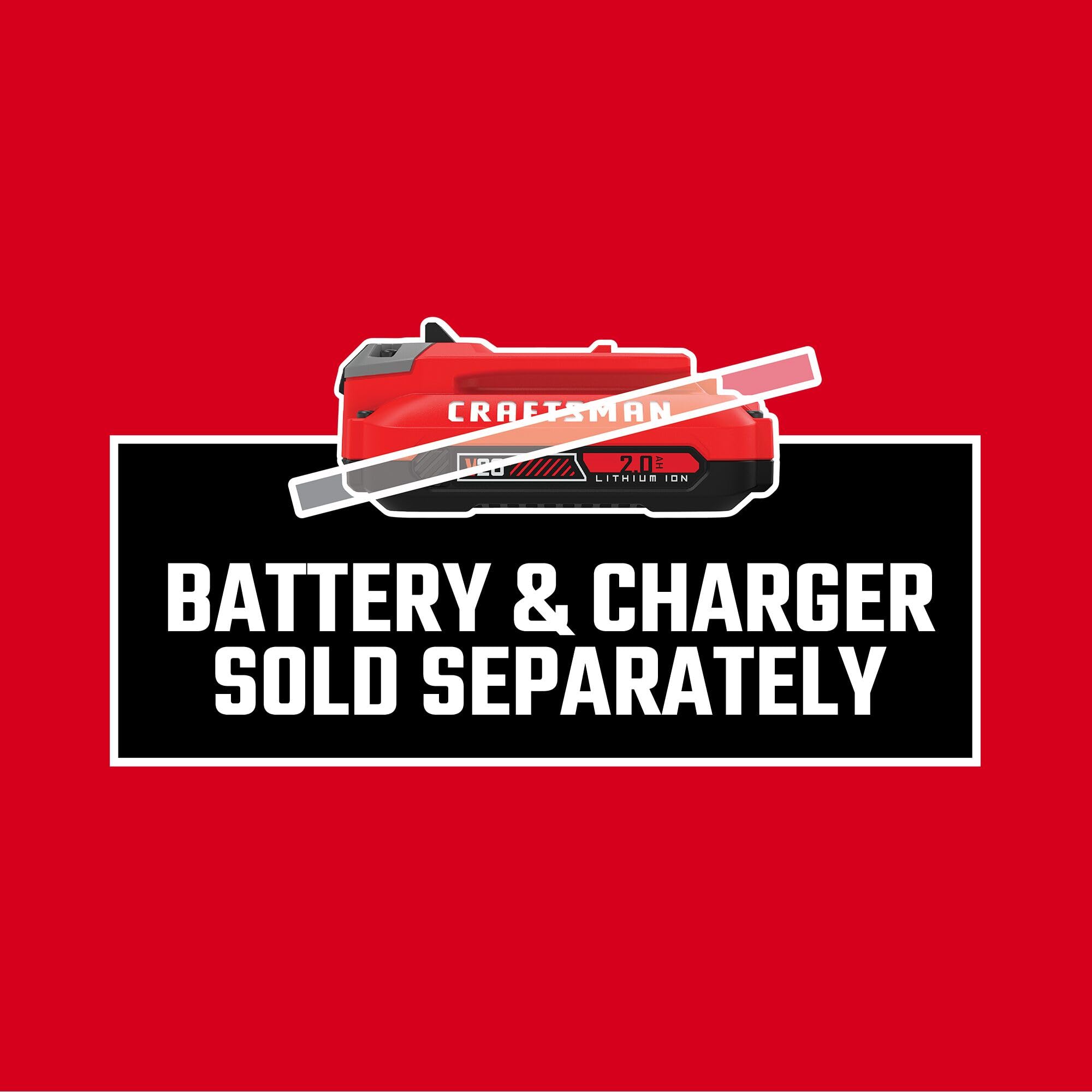 Craftsman V20 Usb Adapter, Usb Power Source For Charging Phone, Tablet, Batteries, And More, Bare Tool Only (Cmcb002B)