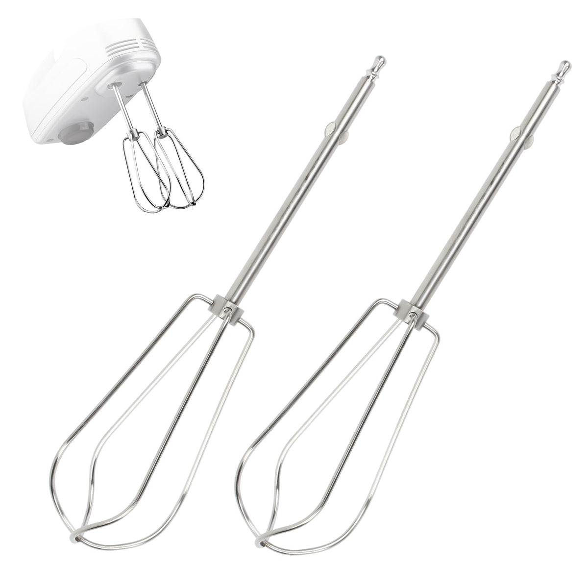 Hand Mixer Beaters Compatible With Cuisinart Chm Mixer, Hm 50, Hm 70, 9 7 5 3 Mixer Attachments, For Cuisinart Blender Replaceme