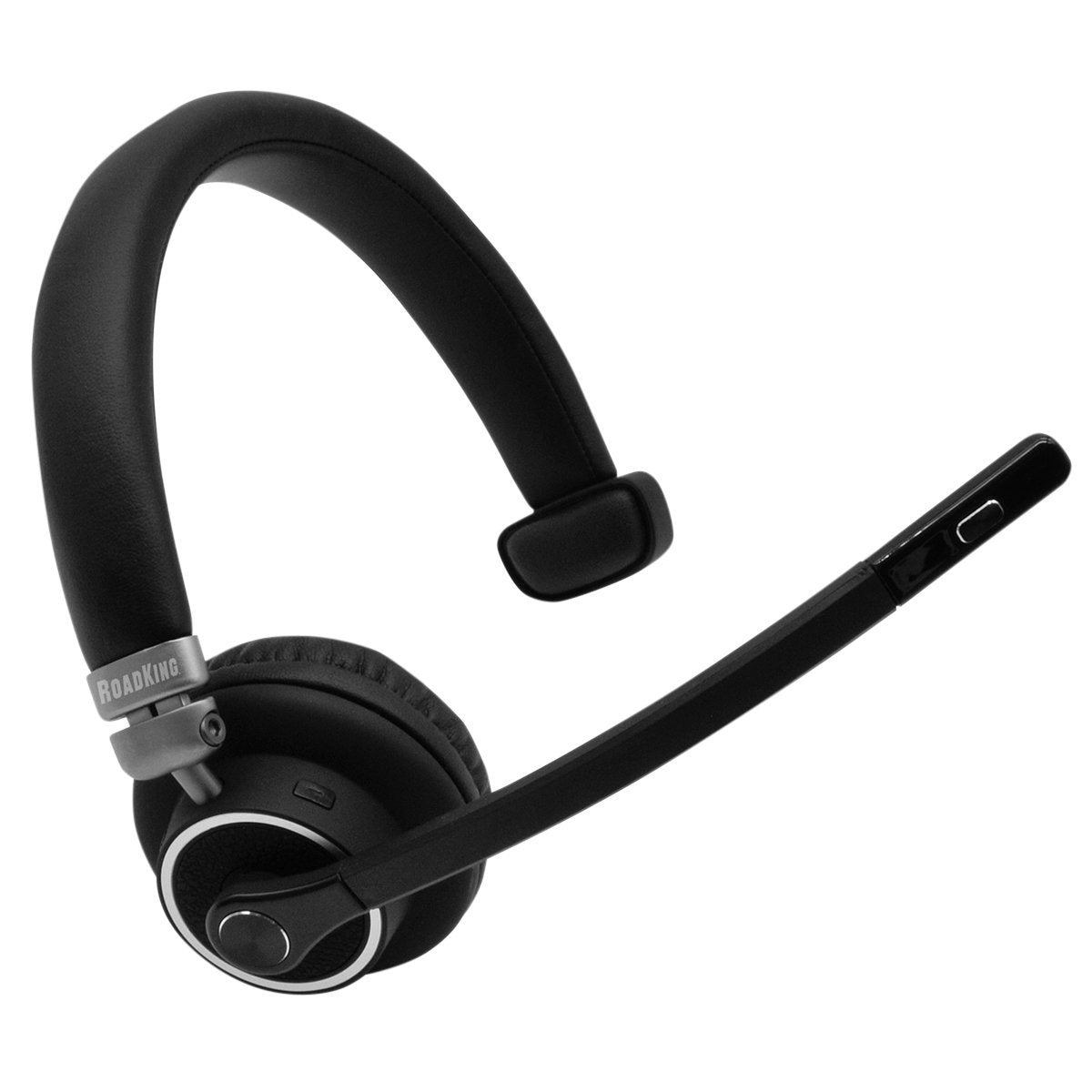 Roadking Truck Driver Headset Rking950 Premium Noise-Canceling Bluetooth Headset With Mic For Hands-Free Black