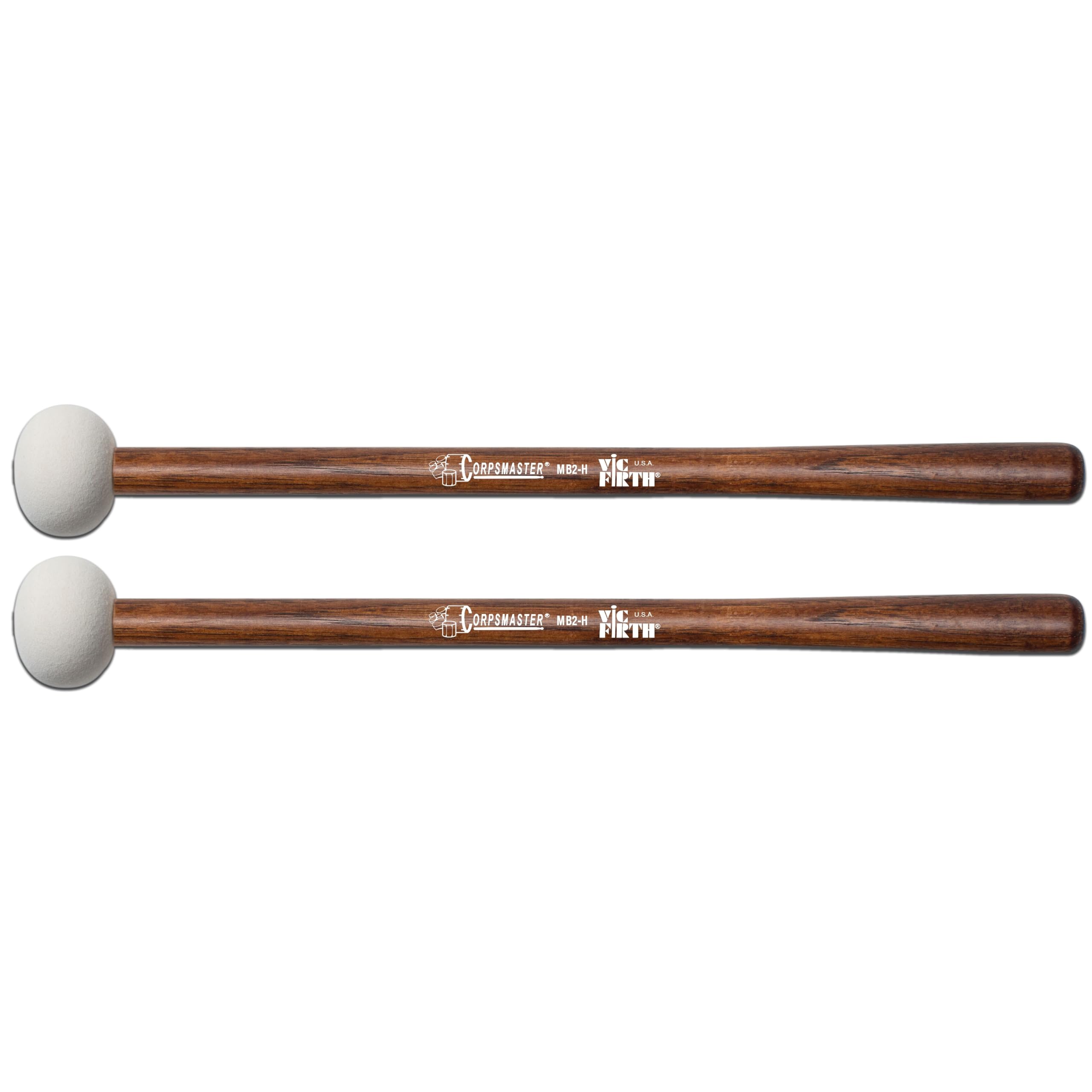 Vic Firth Corpsmaster Bass Mallet -- Medium Head - Hard