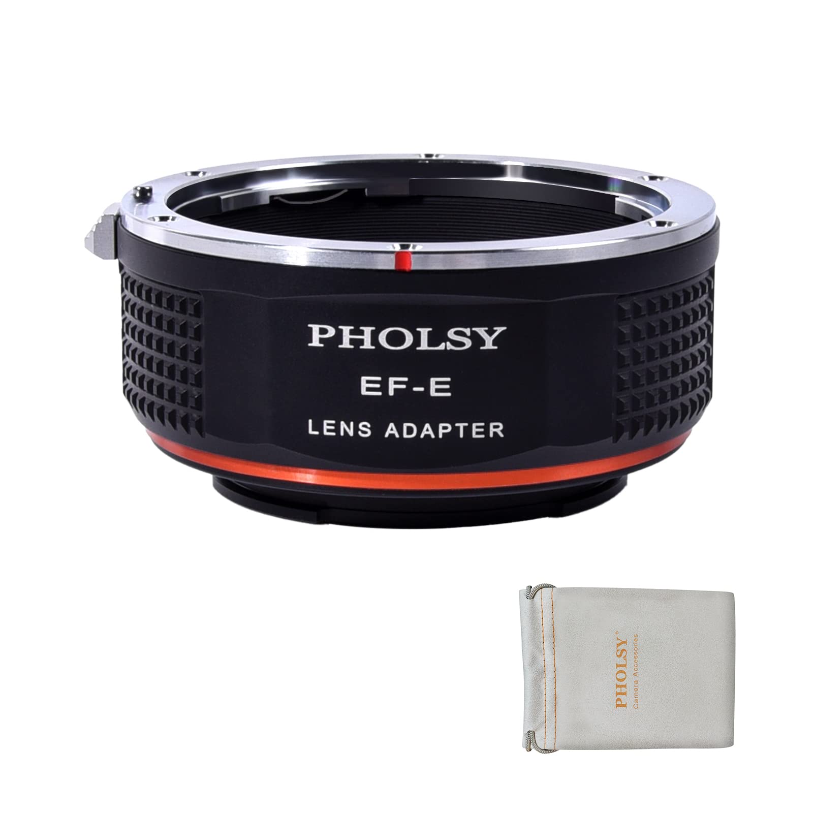 Pholsy Manual Focus Lens Adapter Compatible With Canon Eos Ef Lens To E Mount Camera Compatible With Sony A1 A9Ii A7S Iii/Ii, A7