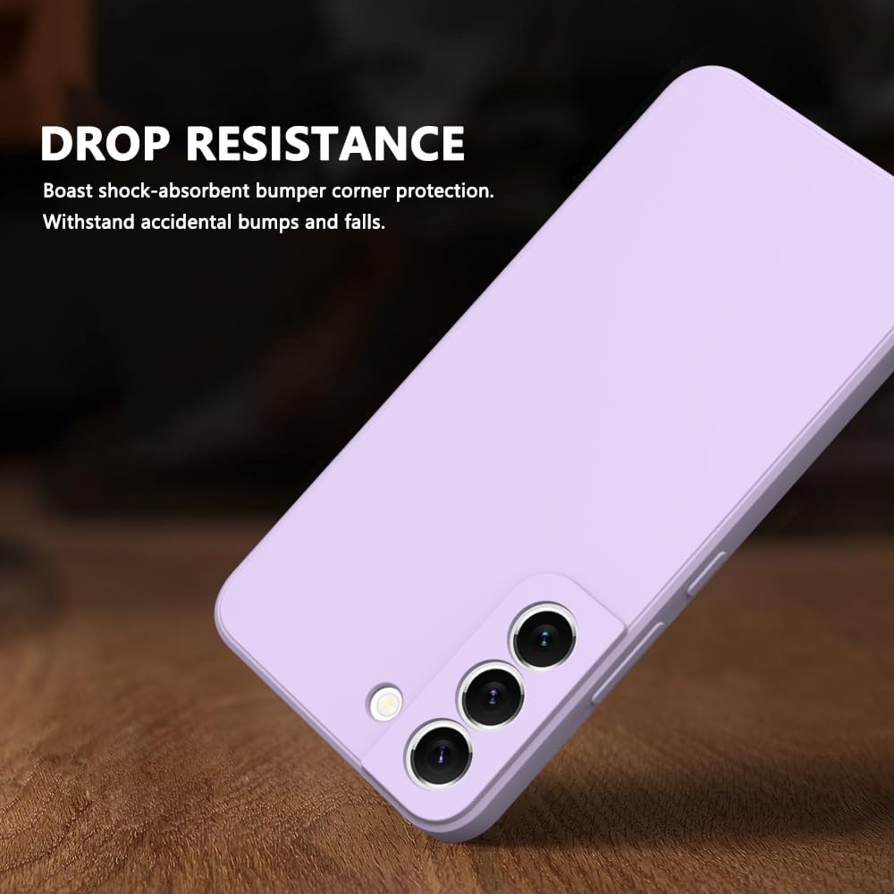 Wogroo For Samsung Galaxy S22 Plus Case Purple, Scratch Resistant With Soft Touch, Slim Thin Phone Cover For Samsung Galaxy S22