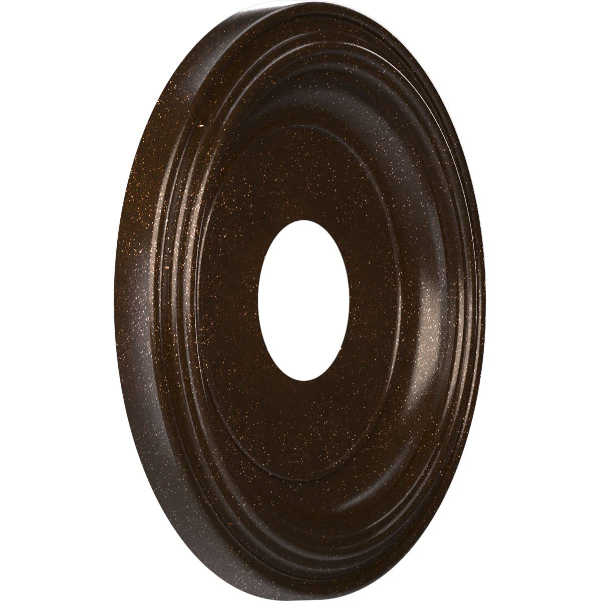 Ekena Millwork Cmp13Tramb Traditional Thermoformed Pvc Ceiling Medallion (Fits Canopies Up To 7 1/2''), 13''Od X 3 1/2''Id X 1 1