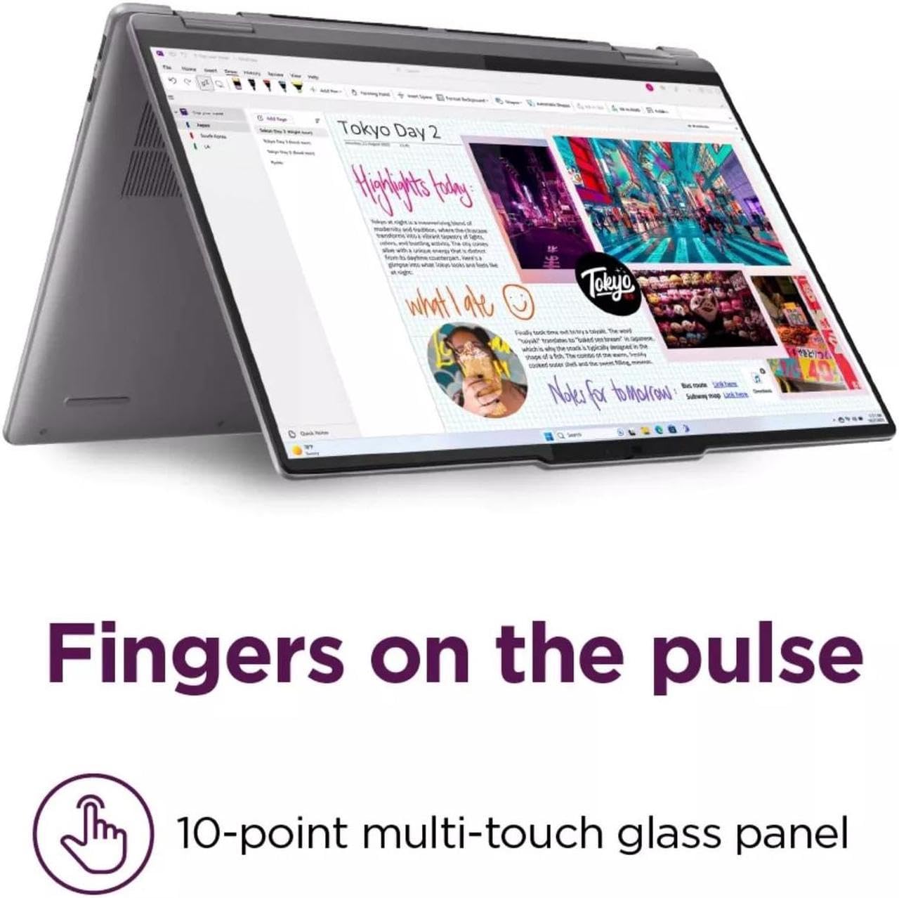 Lenovo Yoga 2-In-1 16 2K Touch Laptop | Amd Ryzen 7 8840Hs Beat Intel Ultra 5| Amd Radeon Graphics | Backlit | Fingerprint | 16G