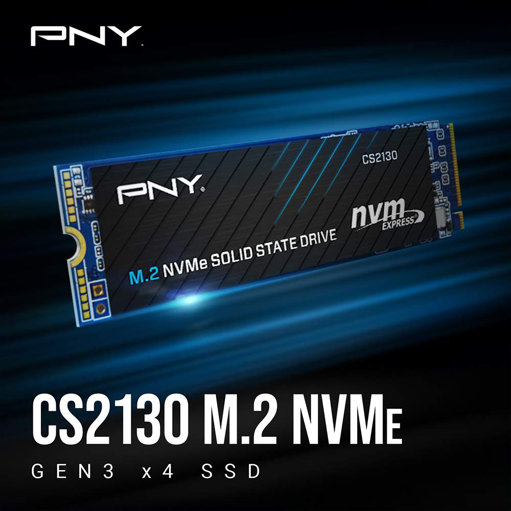 Pny Cs2130 1Tb M.2 Pcie Nvme Gen3 X4 Internal Solid State Drive (Ssd), Read Up To 3,500   M280Cs2130 1Tb Rb