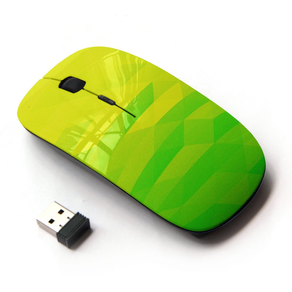 Koolmouse [ Optical 2.4G Wireless Mouse [ Yellow Lime Green ]