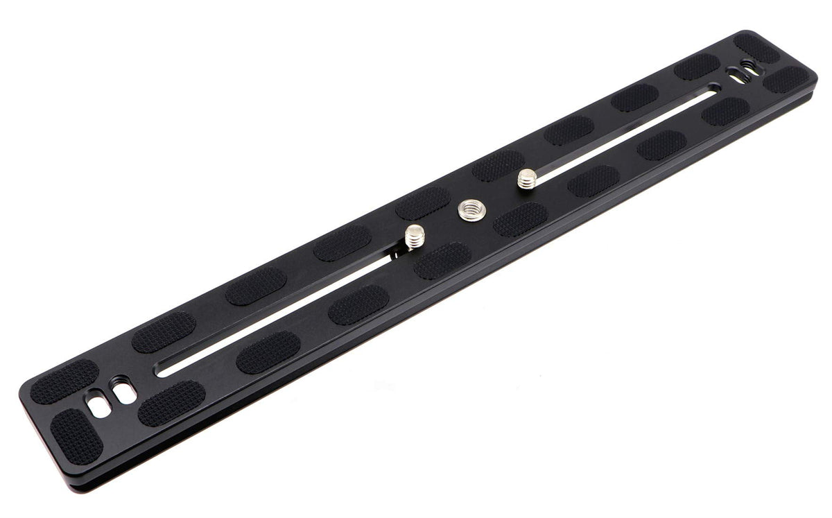 Hithut Pu 300 300Mm Universal Lengthened Quick Release Plate Slide Rail With D Ring Screw For Tripod Ball Head Dslr Camera, Arca Swiss Compatible