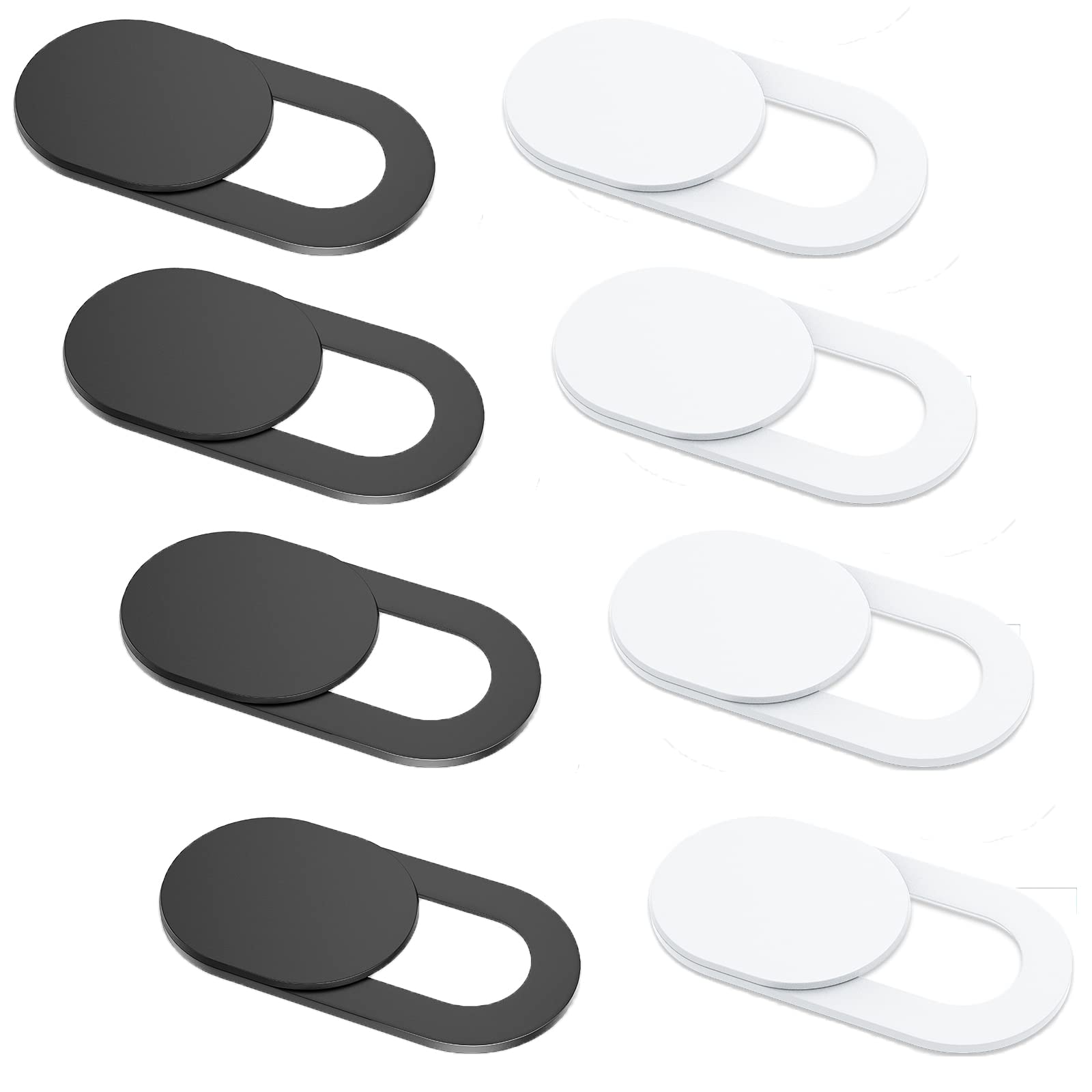 Laptop Camera Cover Slide, [8 Pack]Ultra Thin Webcam Cover Compatible With Macbook,Laptop,Pc,Computer,Imac,Ipad, Iphone Cell Pho