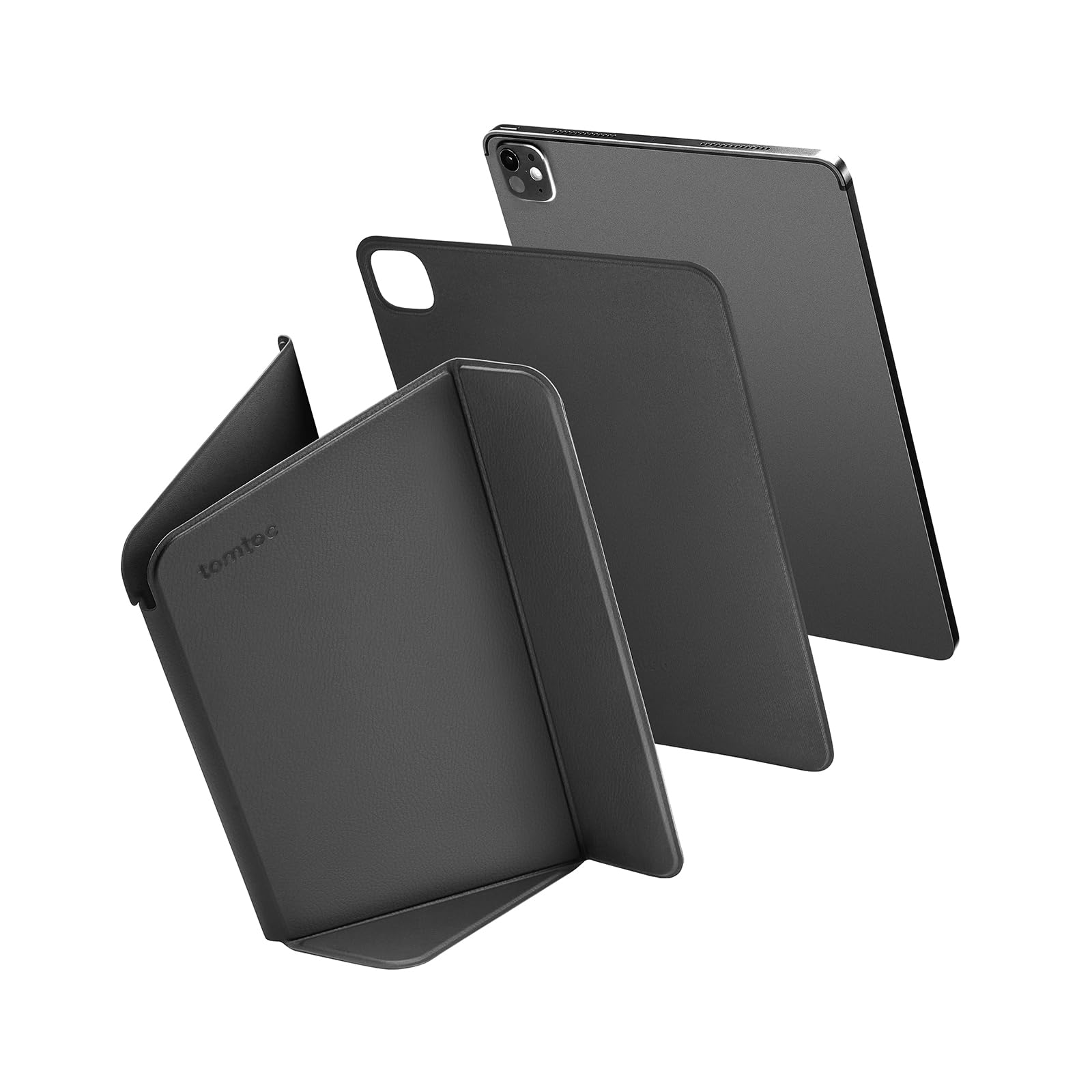 Tomtoc Ipad Pro Detachable Folio Case For 2024 New 11 Inch Ipad Pro M4 Only, Separable Slim Protective Panel & 4 Modes With Ultr