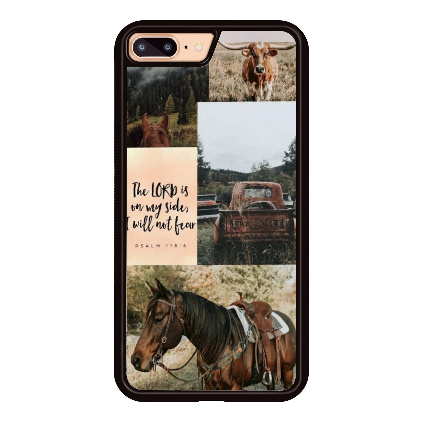 Traday Western Phone Case Compatible With Iphone 7Plus/8Plus Horse Phone Case