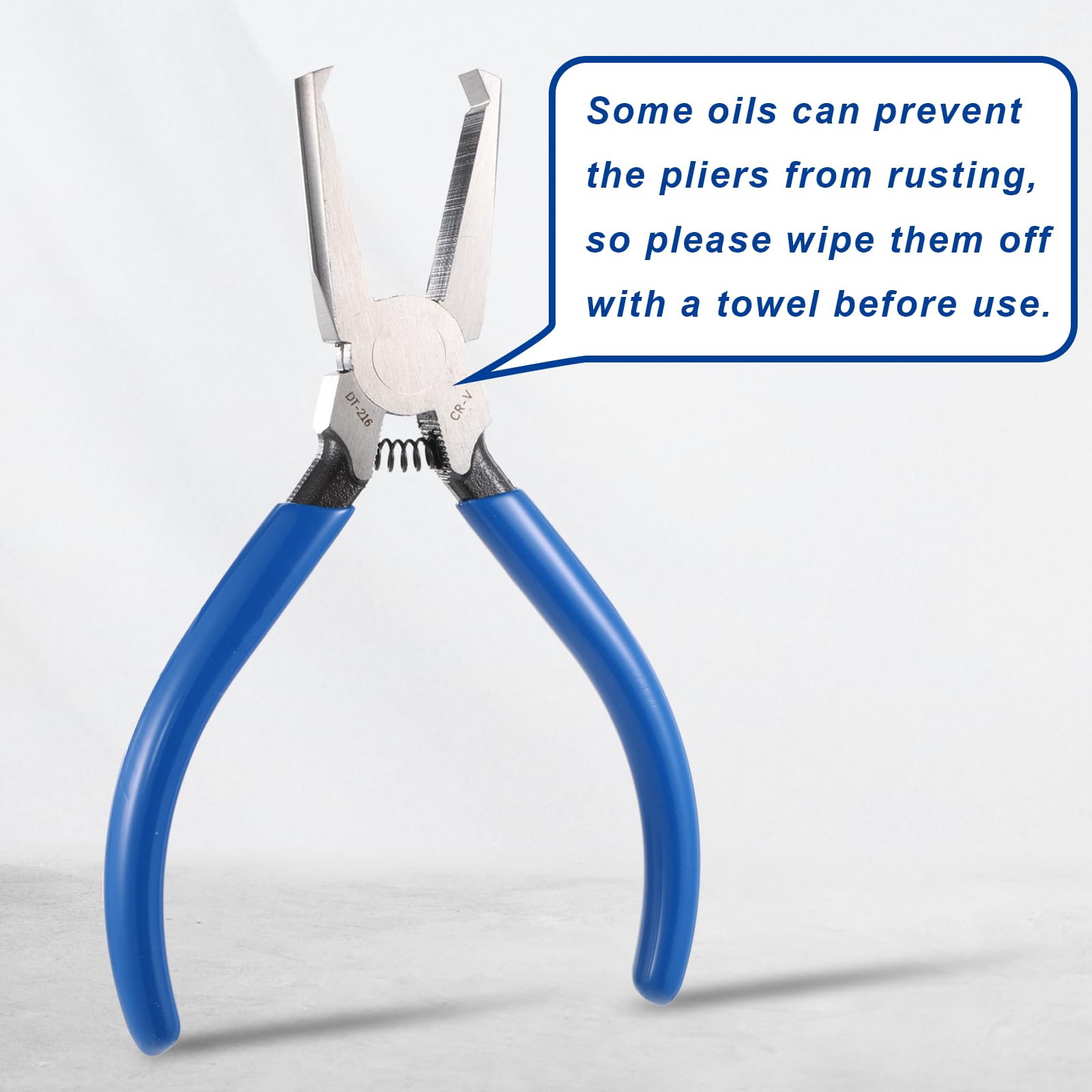 Fret Removal Pliers, Fret Puller Tool Precision Cutting Pliers With Blue Rubber Coating Multifunctional Cutter Tool For Acoustic