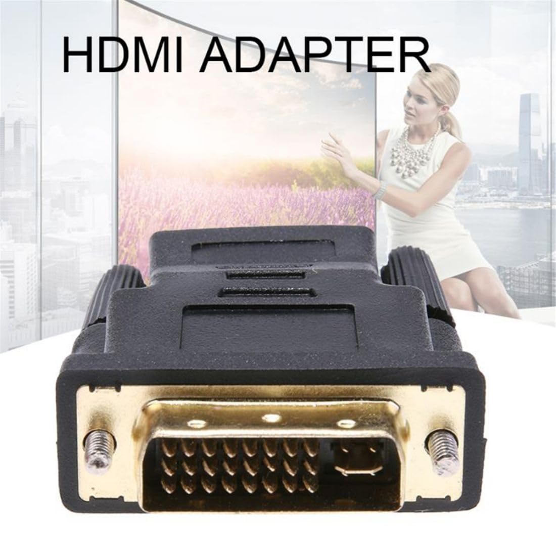 Chenyang Dvi To Hdmi Converter Hdmi 1.3 To Dvi (24+1) Connector Adapter For Computer Hdtv Graphics Card