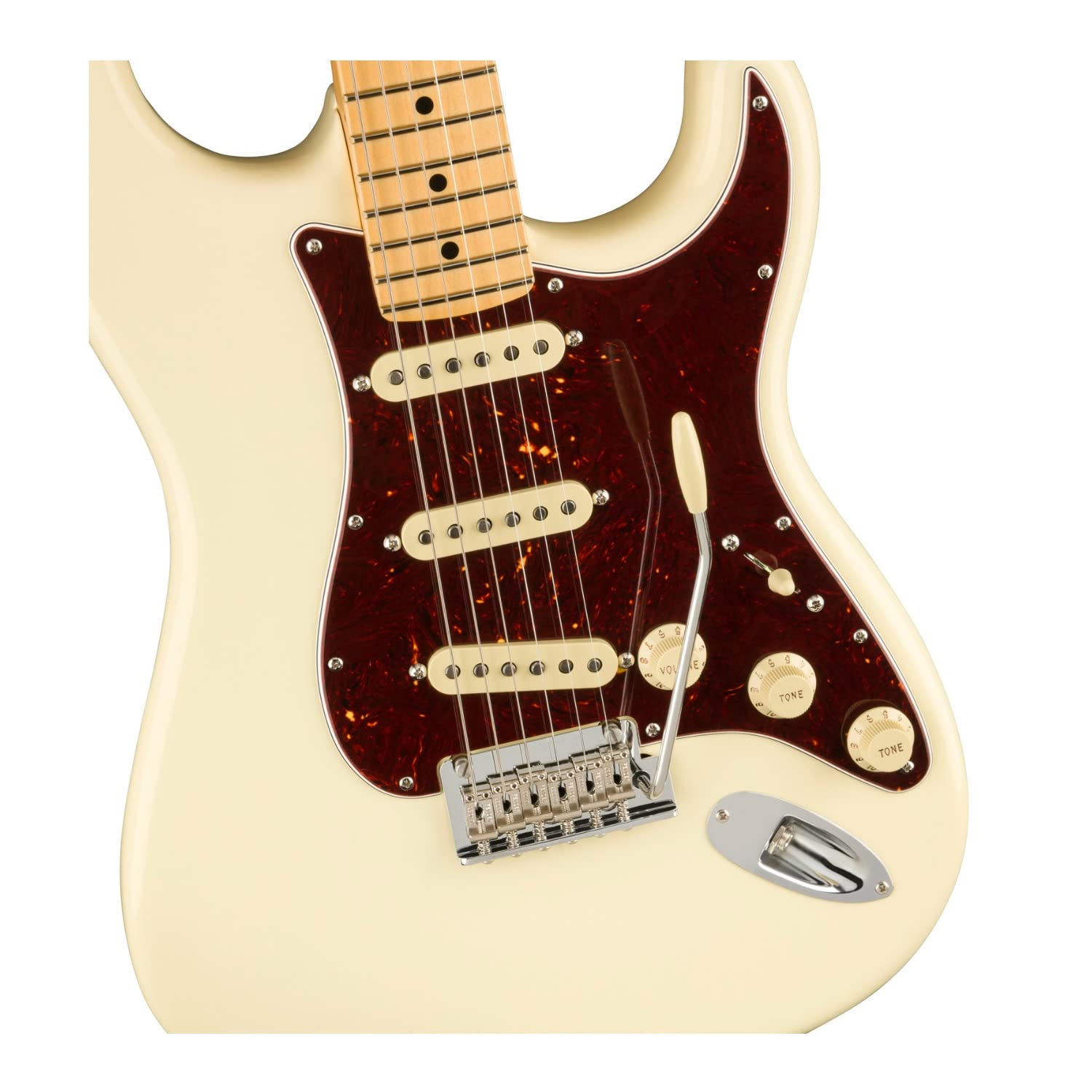 Fender American Professional Ii Stratocaster - Olympic White With Maple Fingerboard
