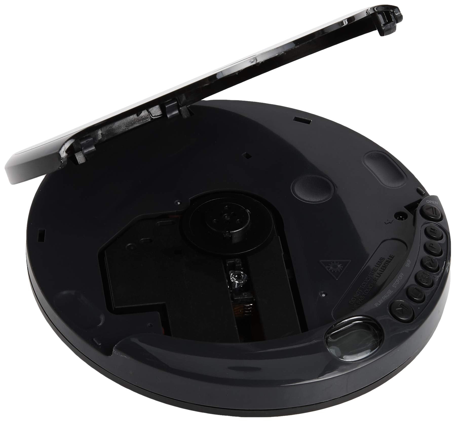 Gpx Pc301B Portable Cd Player With Stereo Earbuds And Anti Skip Protection (Pc301B),Black, Single