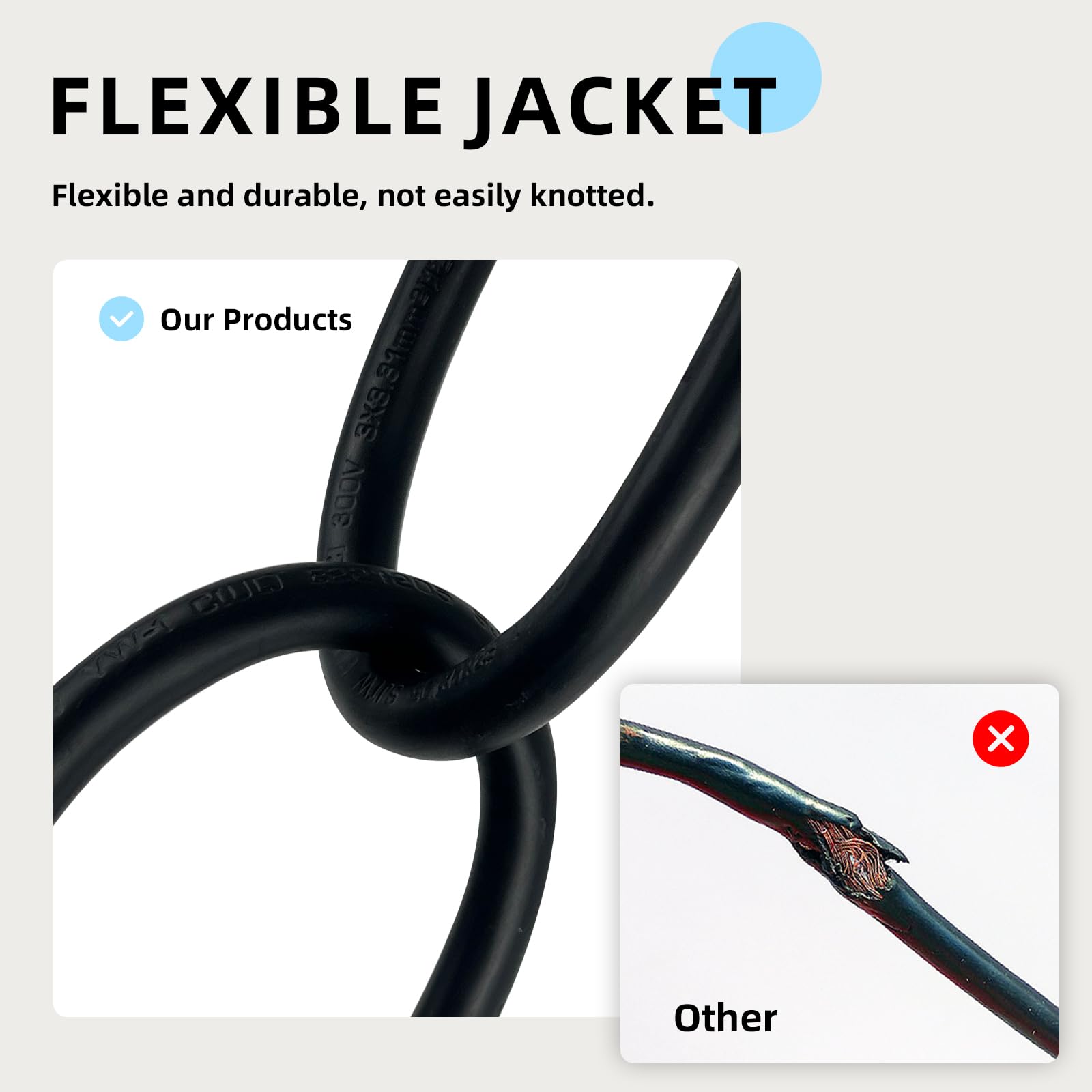 Ep 3 Ft Extension Cord   12/3 Sjtw Heavy Duty Black Extension Cable With 3 Prong Grounded Plug   Power Cord For Lawn, Garden, Ap