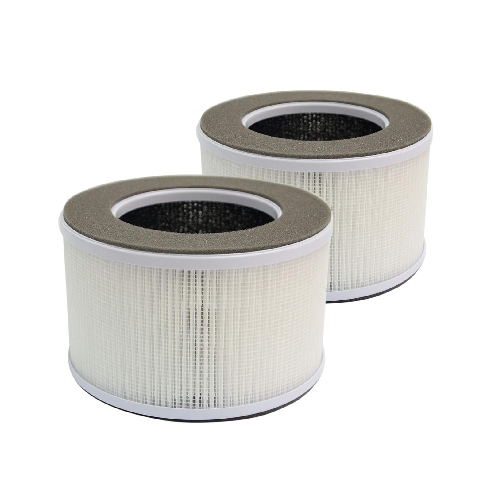 Pureburg 2 Pack Replacement Hepa Filters Compatible With Membrane Solutions Msb3 Air Purifier