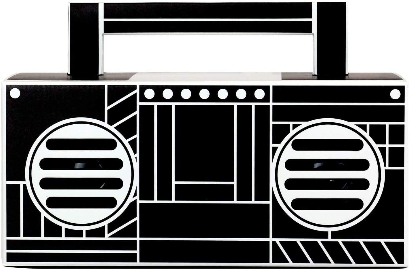 Qfx Bt 41 Boom Bluetooth Streaming Tws Ready Lightshow Speaker (Black)