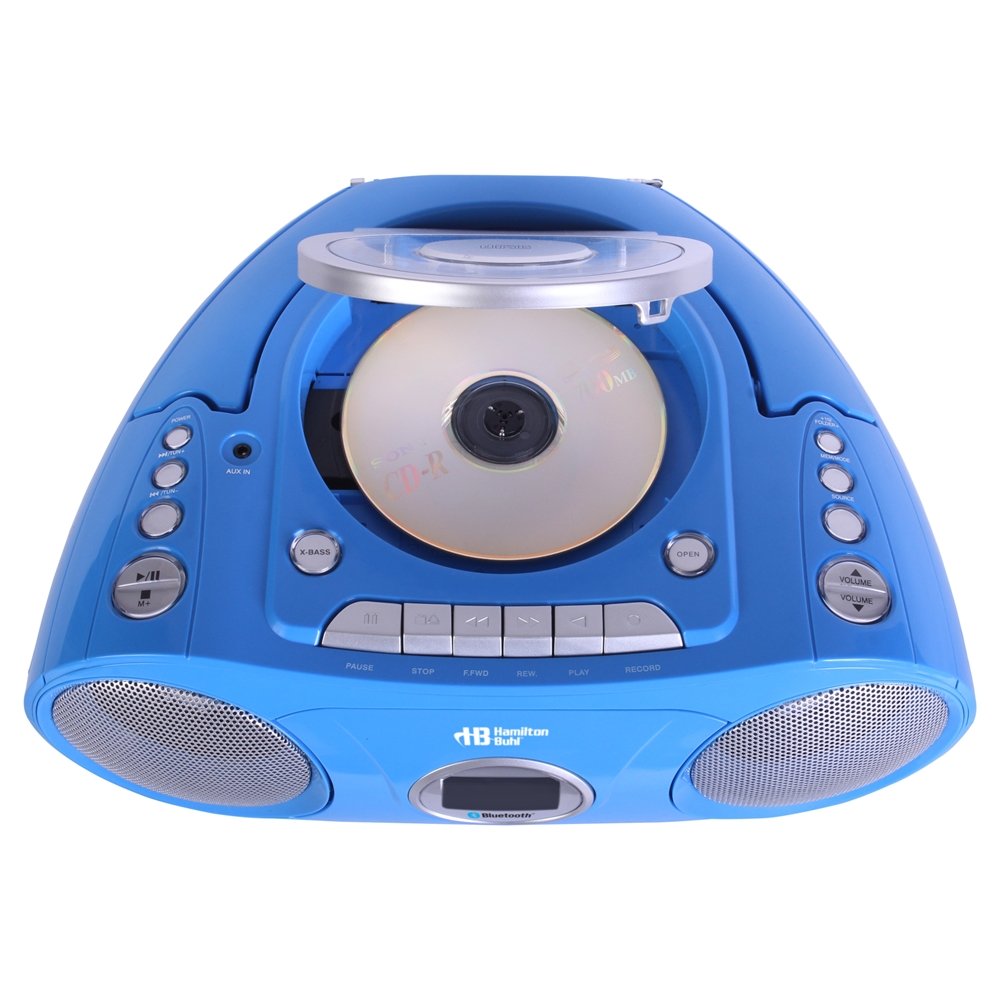 Hamiltonbuhl Bluetooth, Cd, Cassette, Fm Boombox, (Mpc 5050)