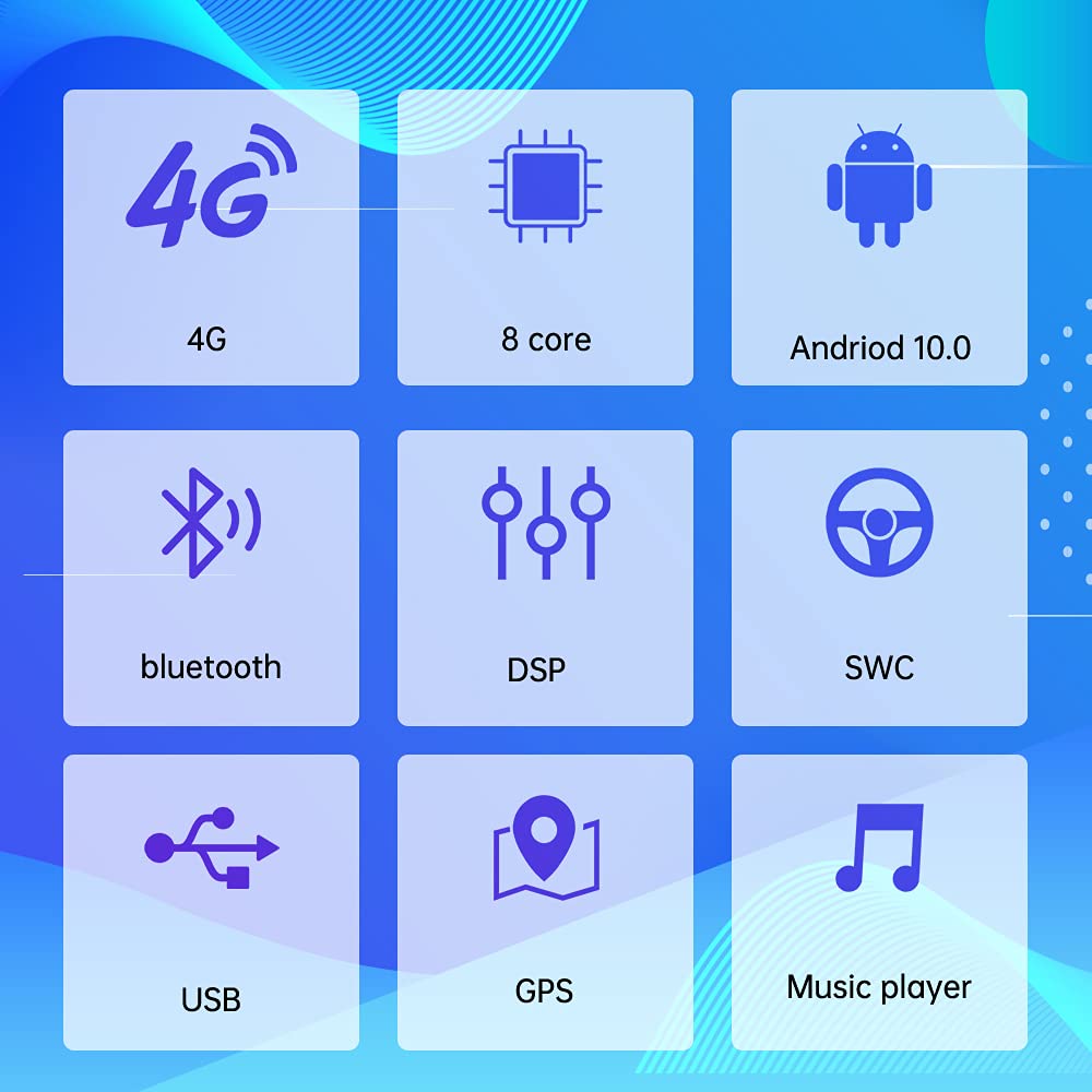 Awesafe Car Radio Stereo 4+64Gb Android 12 For Honda Accord 7Th 2003 2007 With Carplay Android Auto