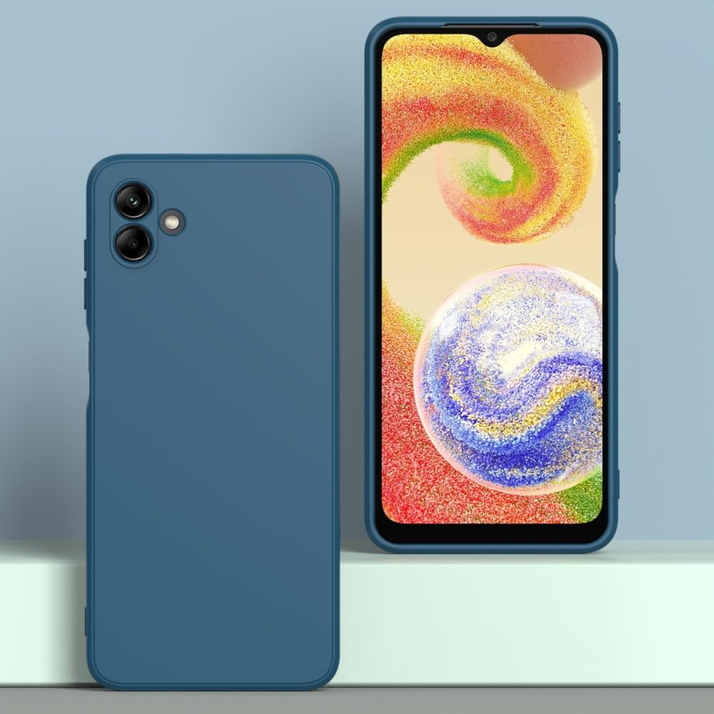 Wogroo For Samsung Galaxy A06 Case Dark Blue, Scratch Resistant With Soft Touch, Slim Thin Phone Cover For Samsung Galaxy A06