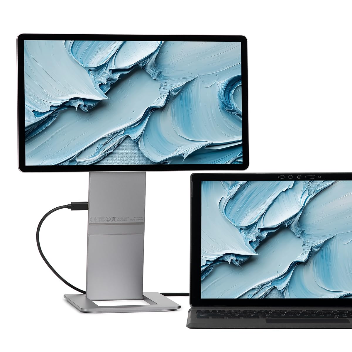 SOTSU FlipAction Touch 14 Portable Monitor | FHD IPS 10-Point Touchscreen | 400 Nits | 100% sRGB | Rotatable | Robust & Lightwei