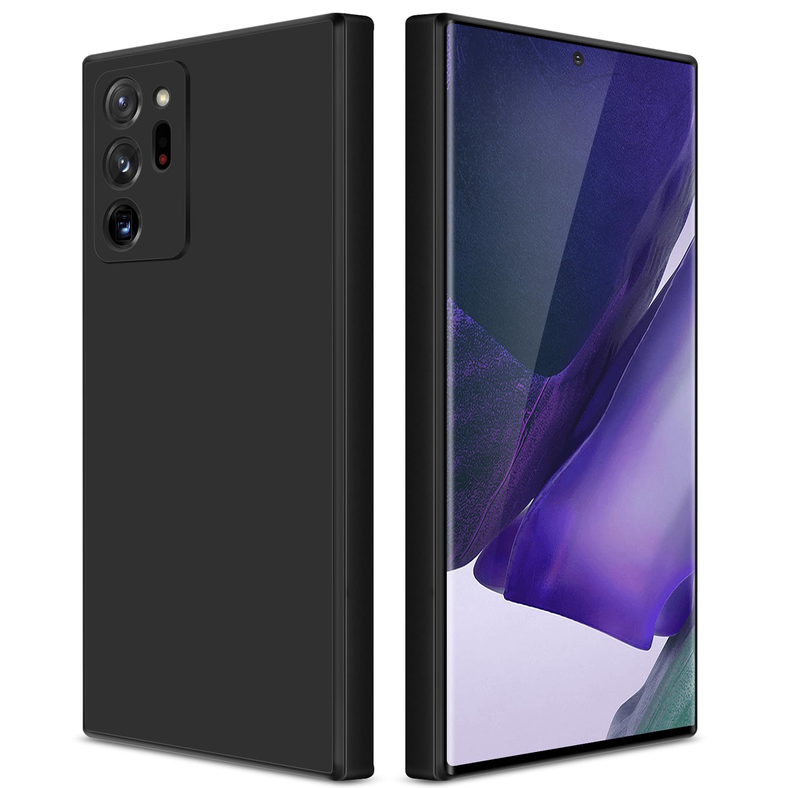 Giiyoon Silicone Case Compatible With Samsung Galaxy Note 20 Ultra, Full Body Silky Soft Touch Phone Case With Camera Protection