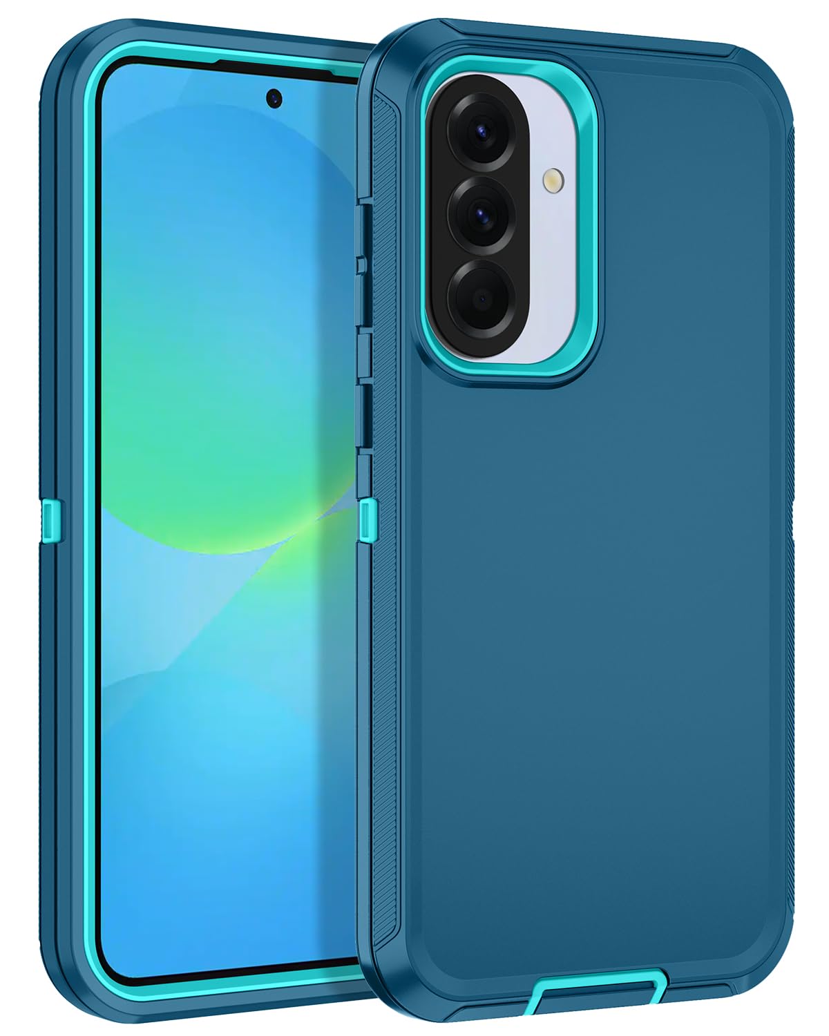 Casenplaza for Samsung Galaxy A37 5G Case Heavy Duty Protective Shockproof Dropproof 3-Layer Full Body Protection [Without Scree
